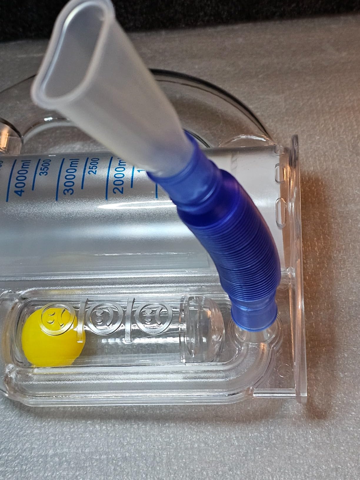 Incentive Spirometer Adult, Lung Trainer, Breathing Exerciser Respiratory Strengthener Device customer photo 2