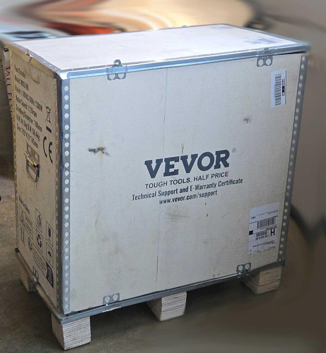 VEVOR Electric Concrete Floor Grinder, 7
