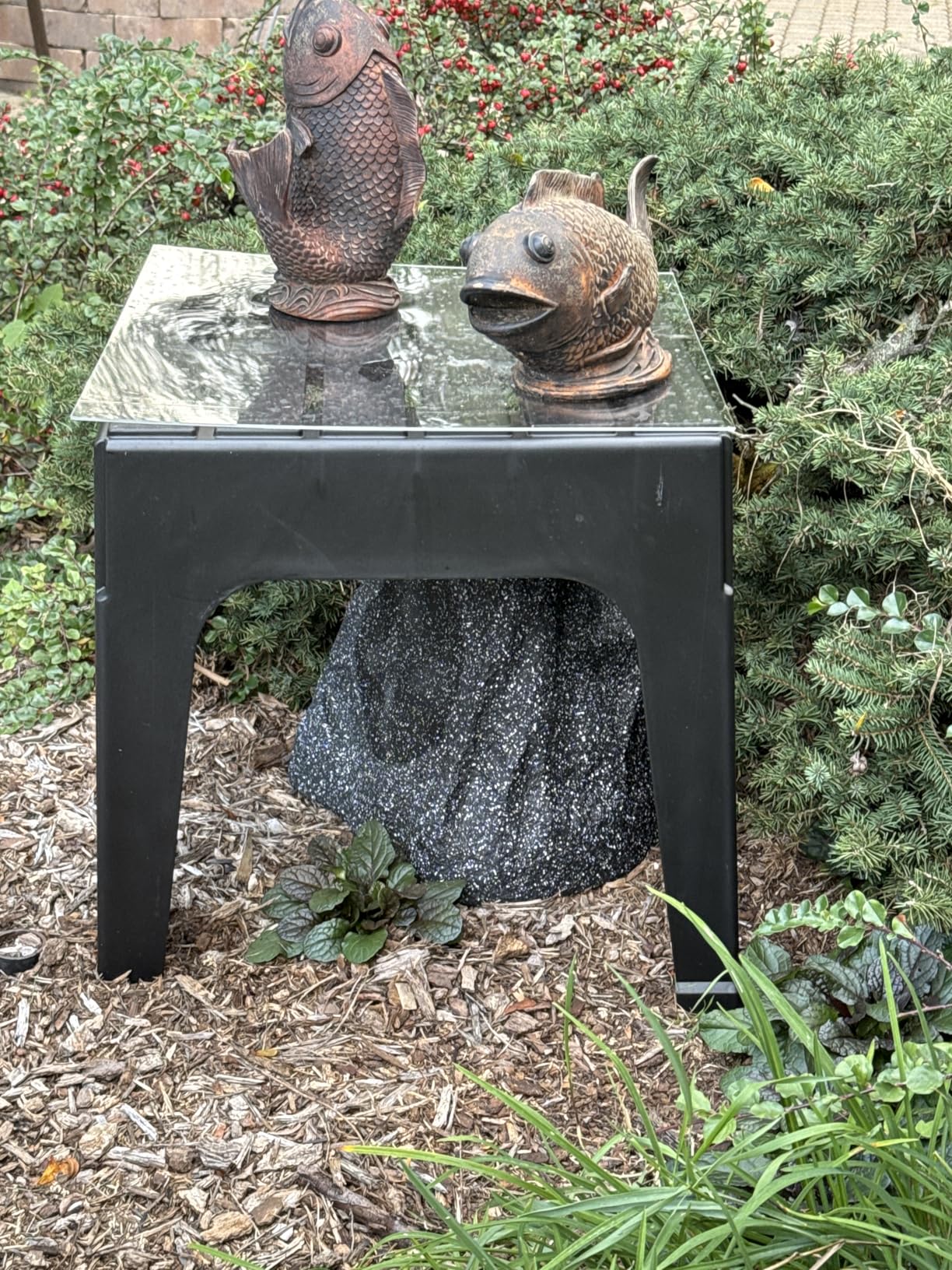 STUDIOFINIX Outdoor Rock Speakers Waterproof, 400 Watt 6.5 Inch Superior Timbre IPX7 Weatherproof, Design for Garden, Patio, Pool, Deck, BBQ (Pair) customer photo 1