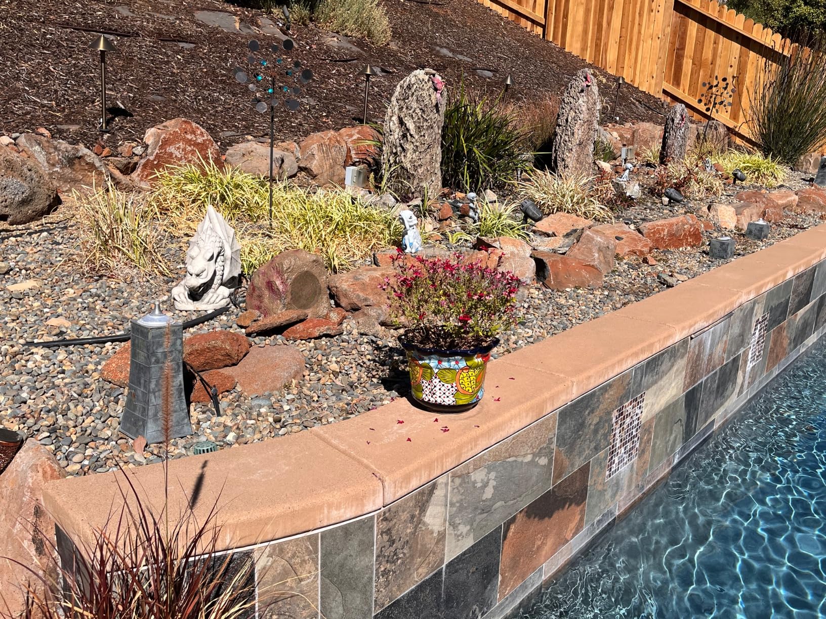 STUDIOFINIX Outdoor Rock Speakers Waterproof, 400 Watt 6.5 Inch Superior Timbre IPX7 Weatherproof, Design for Garden, Patio, Pool, Deck, BBQ (Pair) customer photo 2