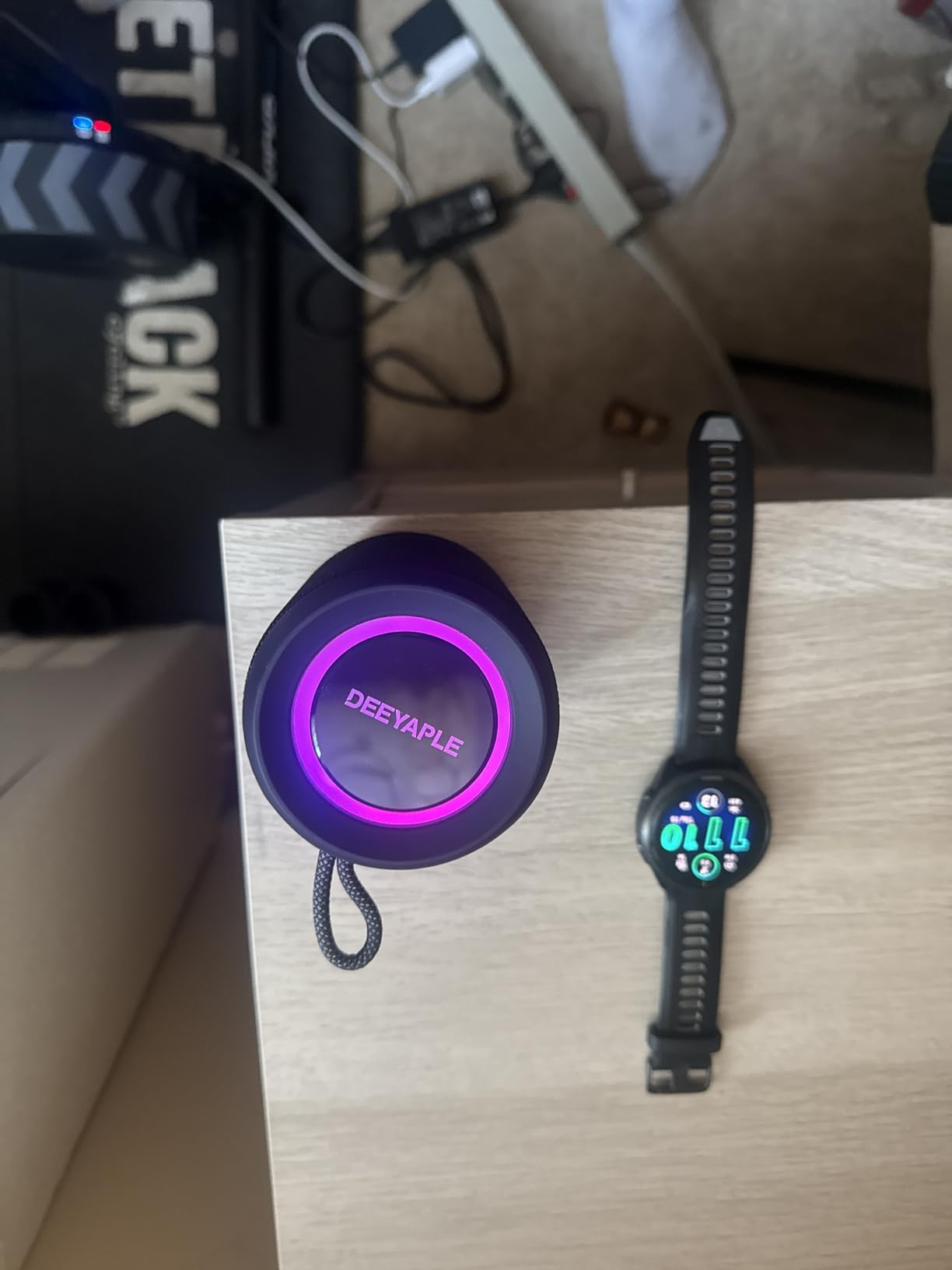 Bluetooth Speaker Wireless, IP67 Waterproof & Dustproof Portable Speaker, 15W Loud Stereo Sound, 2500mAh All Day Playtime customer photo 2