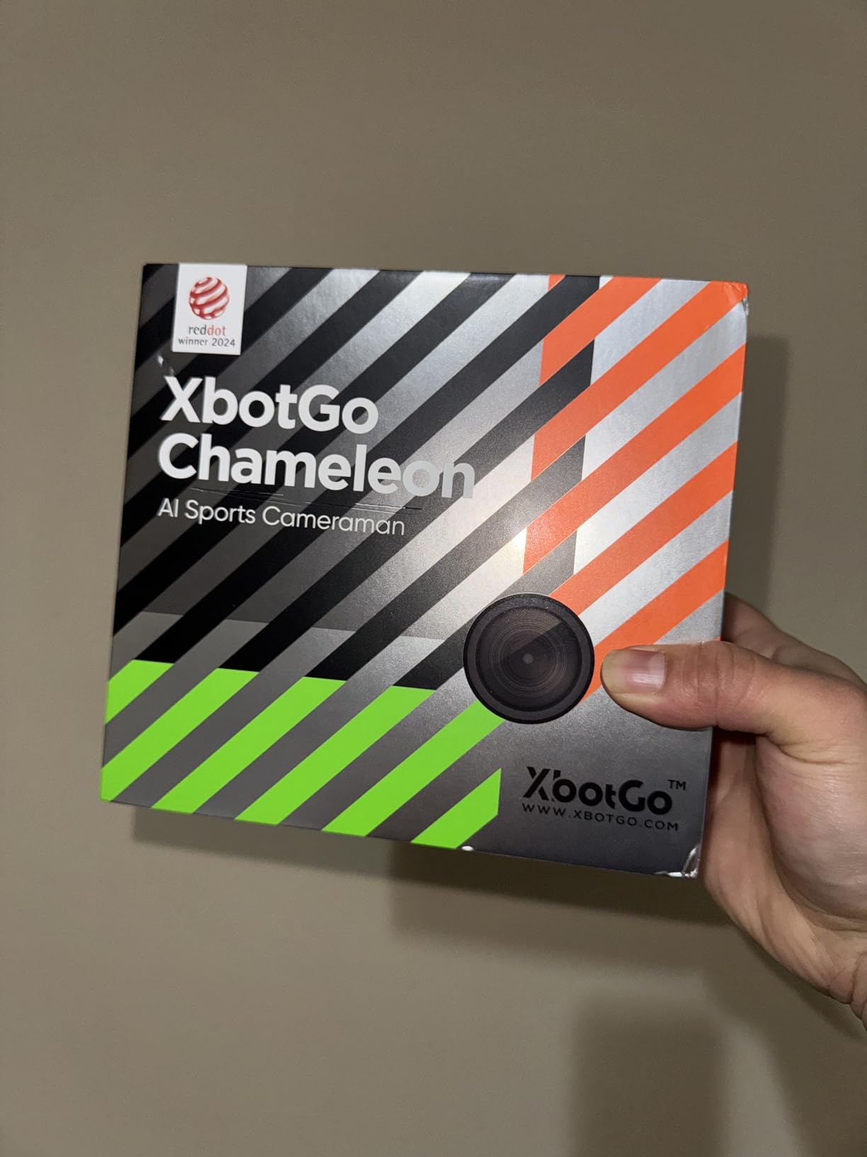 XbotGo Chameleon AI Auto Sports Action Camera - 4K 60FPS Soccer Camera and Basketball Tracking Camera for Team Sports, Live Streaming customer photo 1