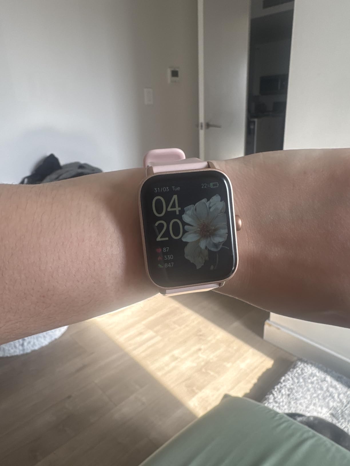 Smart Watch for Women Android & iPhone, Alexa Built-in, IP68 Waterproof Activity Fitness Tracker with Bluetooth Call (Answer/Make), 1.8