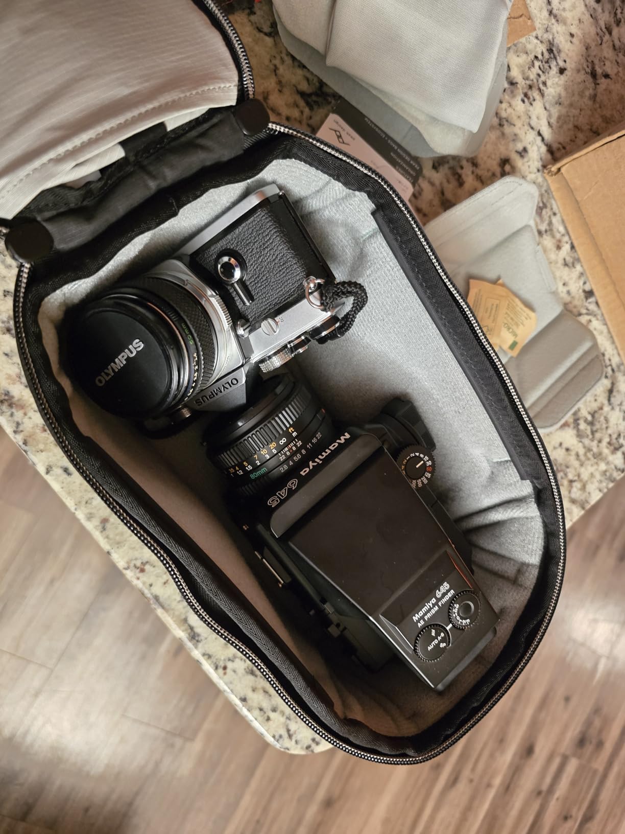 Peak Design Camera Cube V2, Small, Custom Organization and Protection, Weatherproof Shell with Foam Sub-Lining, FlexFold Dividers, Camera Bag Insert Compatible with Peak Design Travel & Outdoor Bags customer photo 1