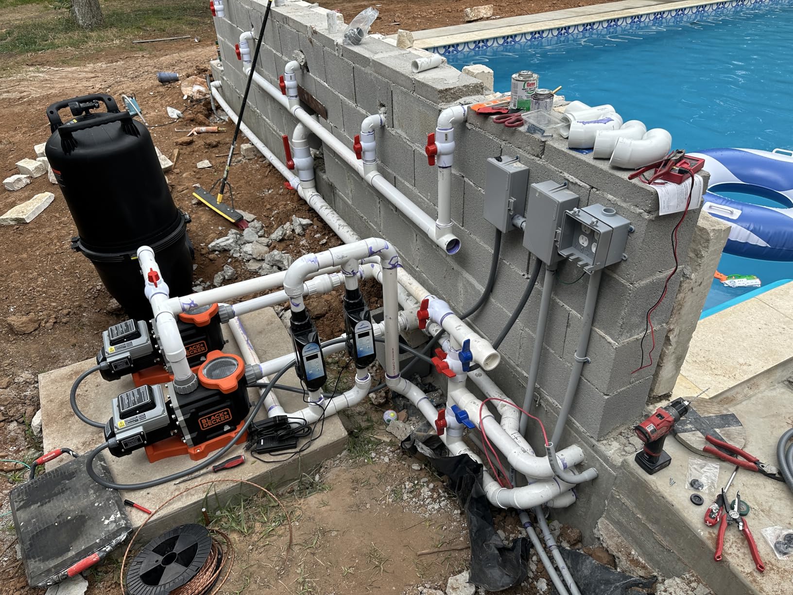 Smart Saltwater Pool Chlorinator System with Two Year Limited Warranty, App Remote Control & Titanium Plate Self-Cleaning WiFi Salt Chlorine Generator for Pools up to 22,000 Gallons customer photo 1