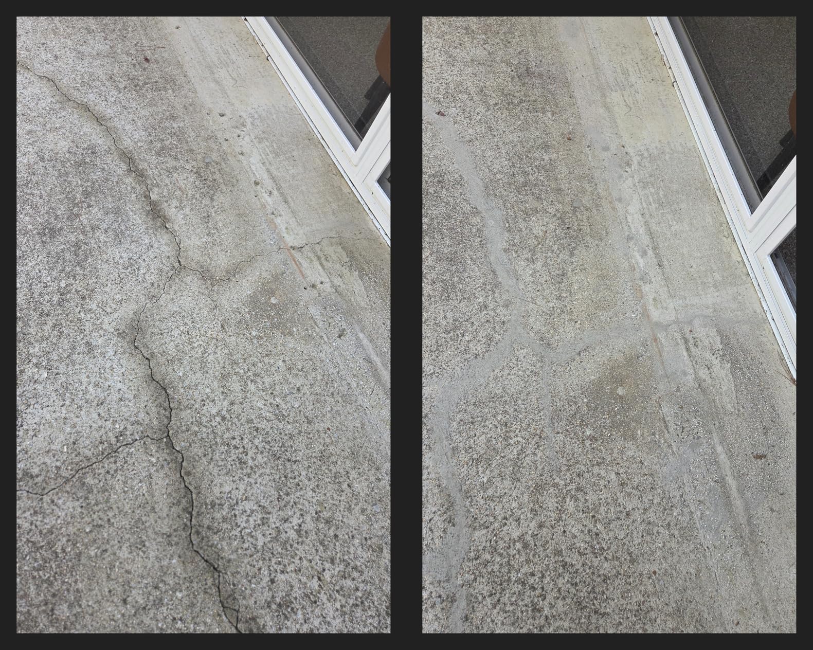 Tharos Distribution Magic Crack Filler 2.5LB Asphalt Black, for Filling in Cracks on Asphalt Driveways and Roads. Installs Easily Dry Granular No Mess and DIY (Black, 1) customer photo 1