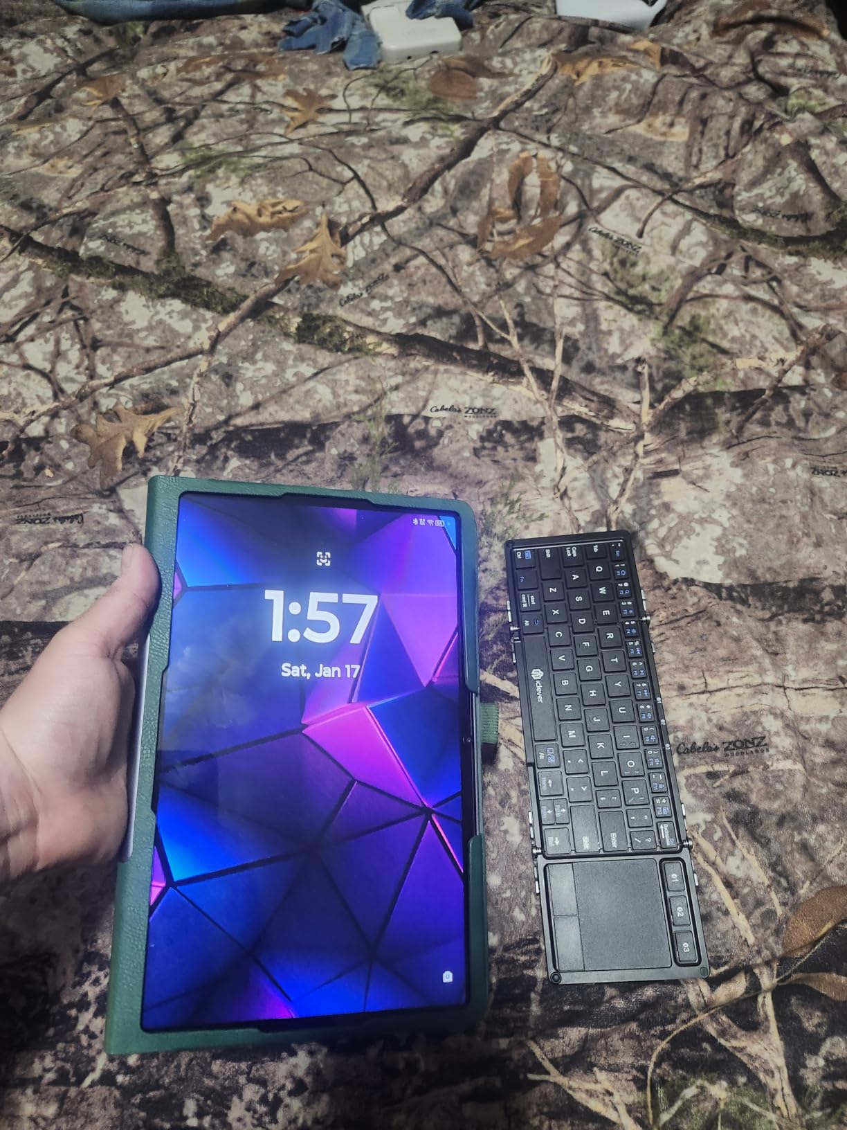 Lenovo Tab Plus - 2024 Premium Entertainment Tablet - 8 JBL Speakers - 11.5 inch 2K LCD Touch Display - 8GB Memory - 128GB Storage - Folio Case Included - Luna Grey customer photo 2