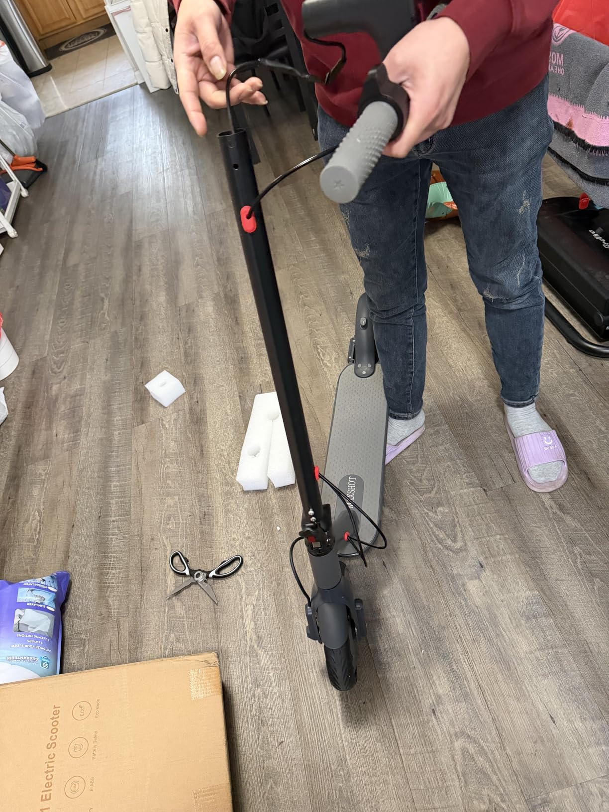 MAXSHOT Electric Scooter for Adults, 8.5/10/14