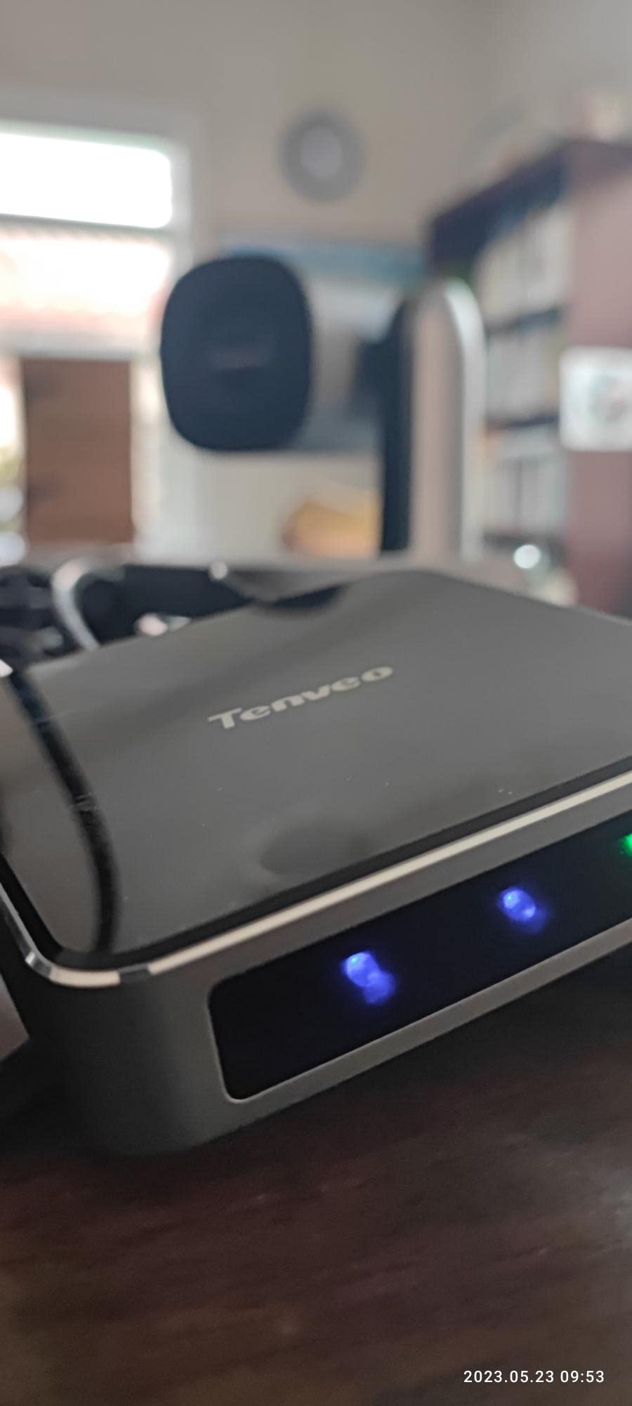 Tenveo 4K PTZ Conference Room Camera System, AI Auto-Tracking 12X Optical Zoom USB3.0 HDMI PTZ Camera and Bluetooth Speakerphone with 2 Expansion Mics Kit Wide Angle for Large Room Meetings customer photo 1