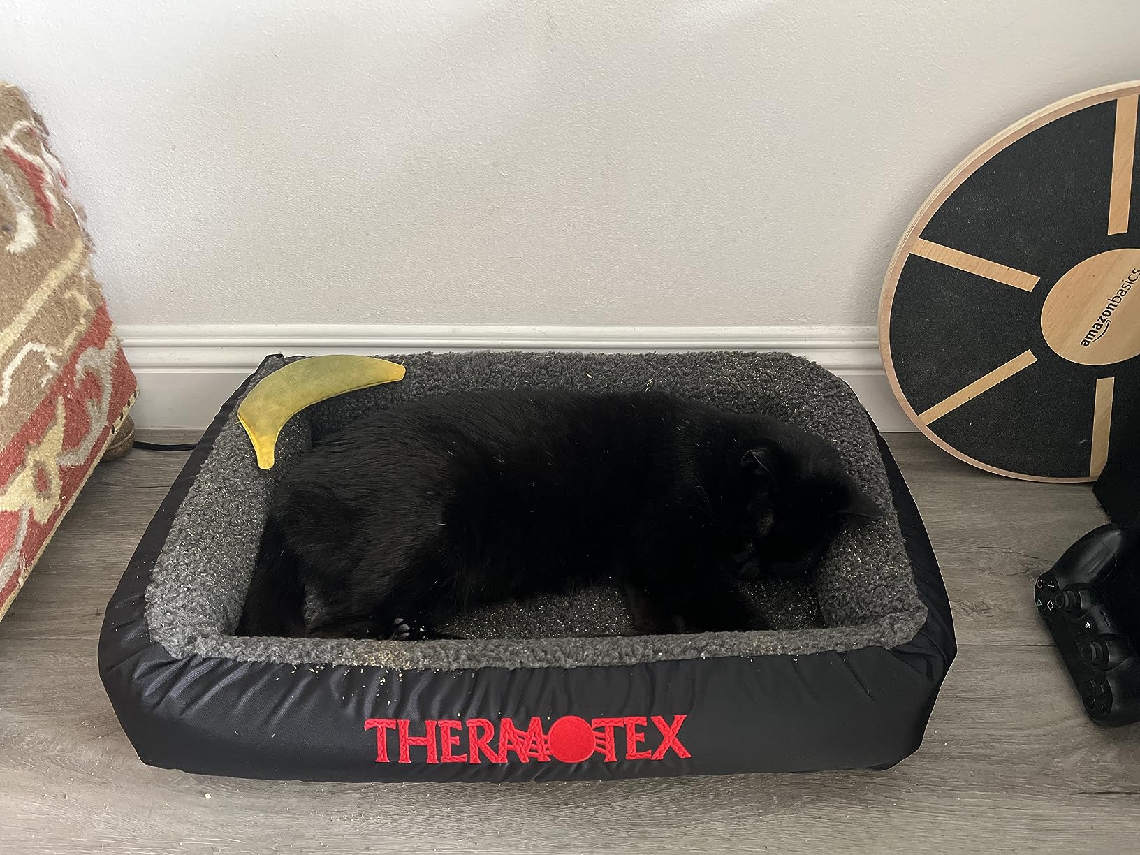 Thermotex Far Infrared Heated Pet Bed - Heated Cat & Dog Bed for Pain Relief & Arthritis - Therapeutic Heat Pad for Elderly Pet Support & Relaxation - Machine Washable customer photo 2