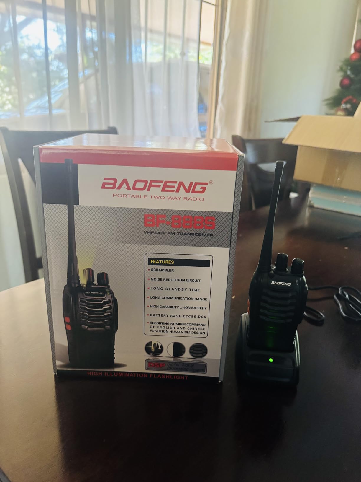 Baofeng Walkie Talkies 888S Rechargeable Long Range with Earpieces for Adults, 16 Channel Professional Radio Handheld Two Way Radios Li-ion Battery and Charger Included (10pack with 10earpiece) customer photo 1