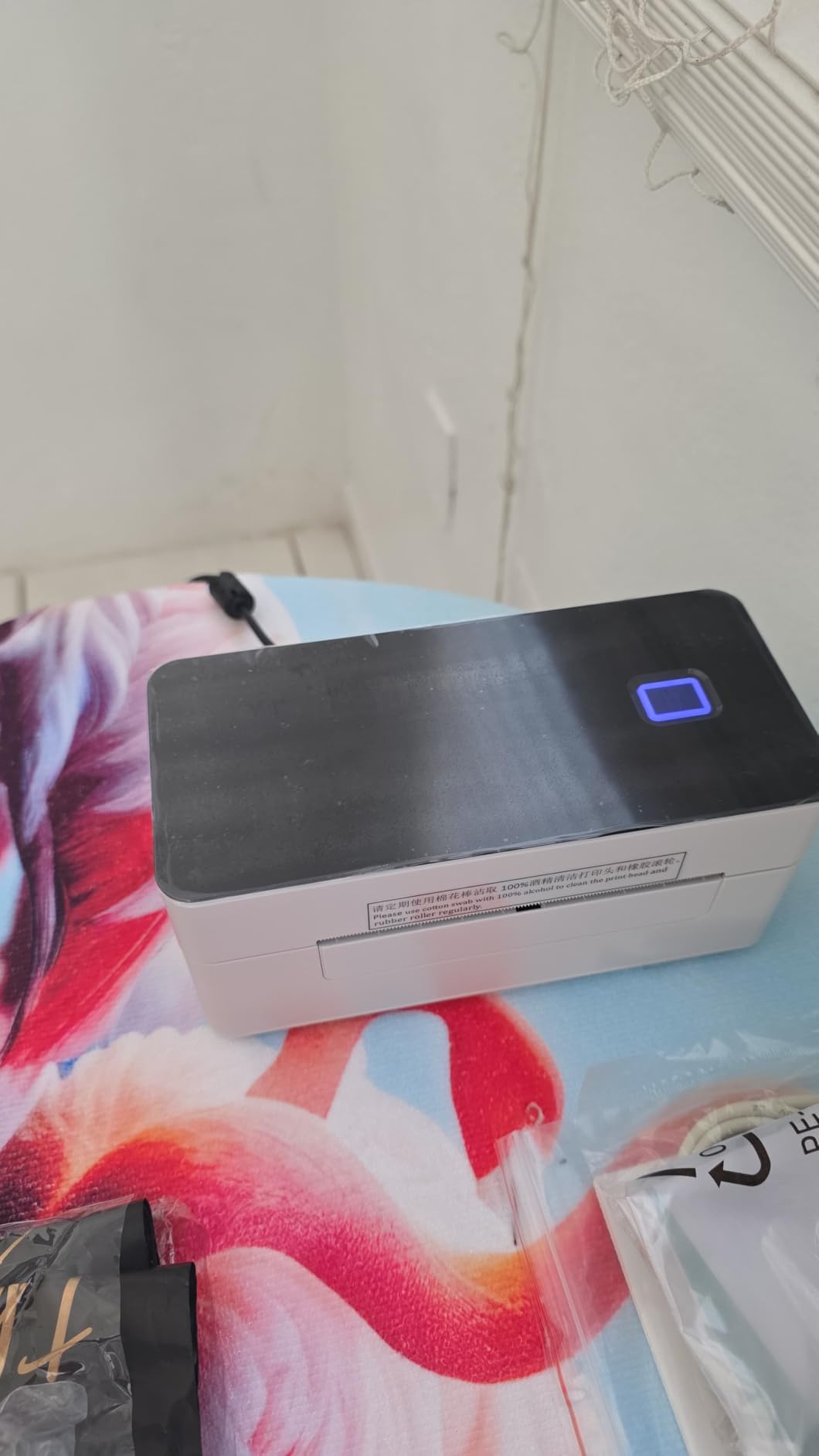 SVANTTO Bluetooth Shipping Label Printer 4x6, Compatible with Windows/Mac/Android/iOS, High-Speed 4x6 Thermal Label Printer for USPS, UPS, Etsy, Shopify, Poshmark, Inkless Printing customer photo 1