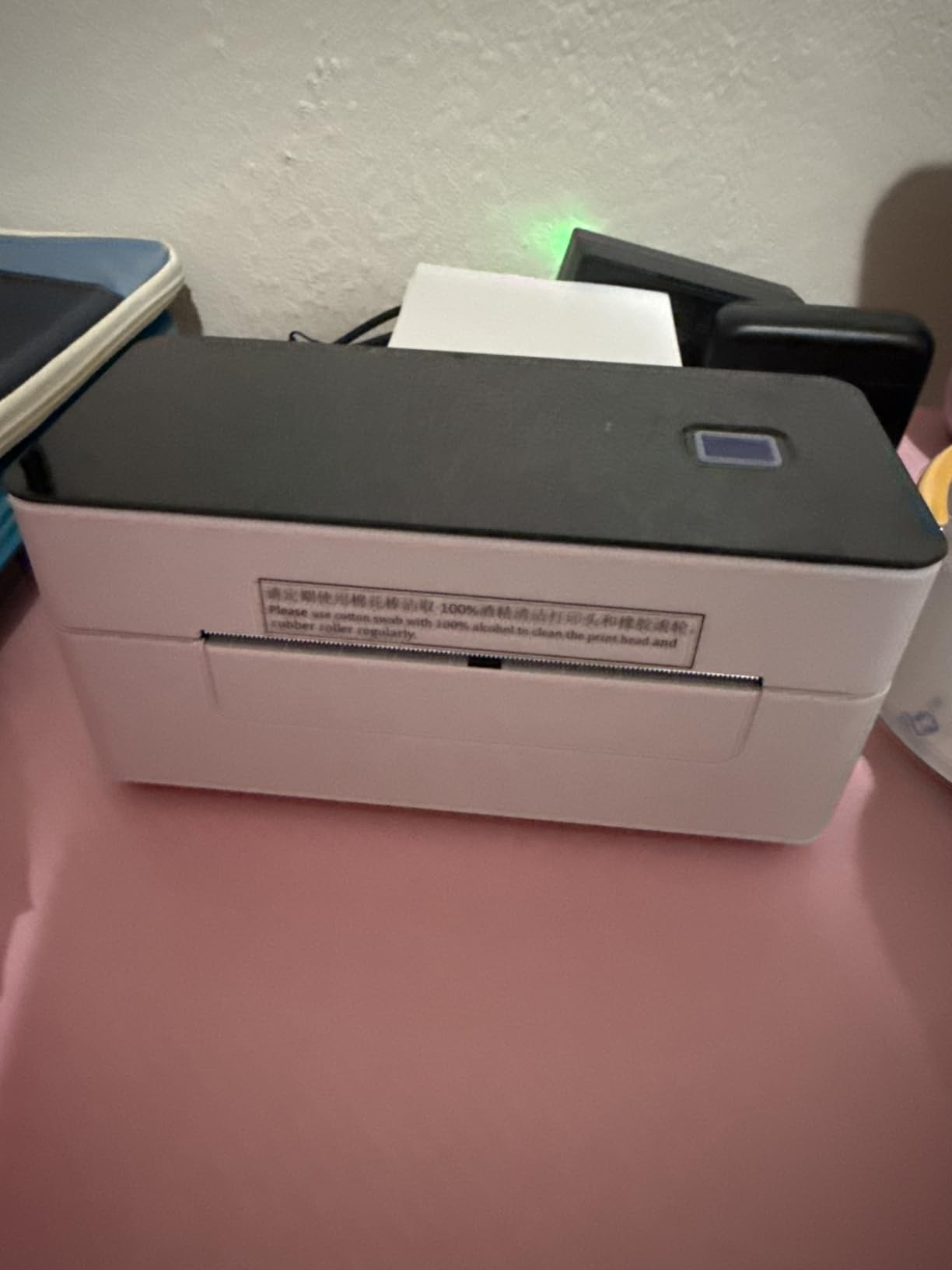 SVANTTO Bluetooth Shipping Label Printer 4x6, Compatible with Windows/Mac/Android/iOS, High-Speed 4x6 Thermal Label Printer for USPS, UPS, Etsy, Shopify, Poshmark, Inkless Printing customer photo 2