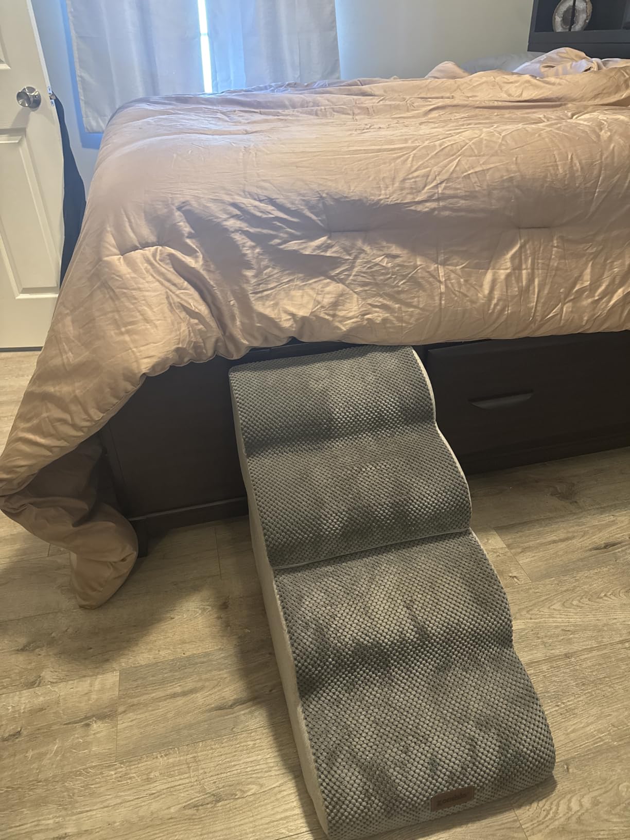 ZOMISIA Dog Stairs Ramp for High Beds Up to 25