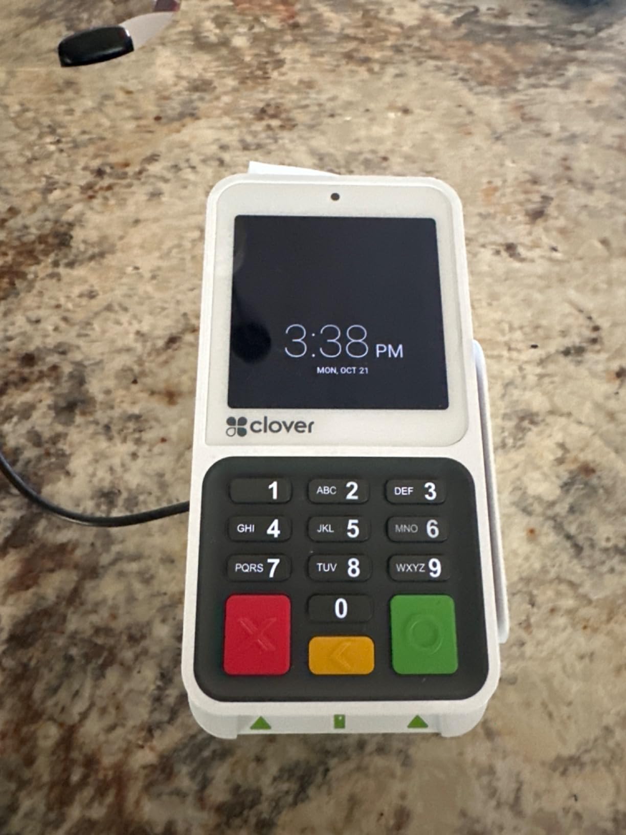 Clover Compact Payment Terminal - Requires New Merchant Processing Account Through Powering POS. customer photo 1