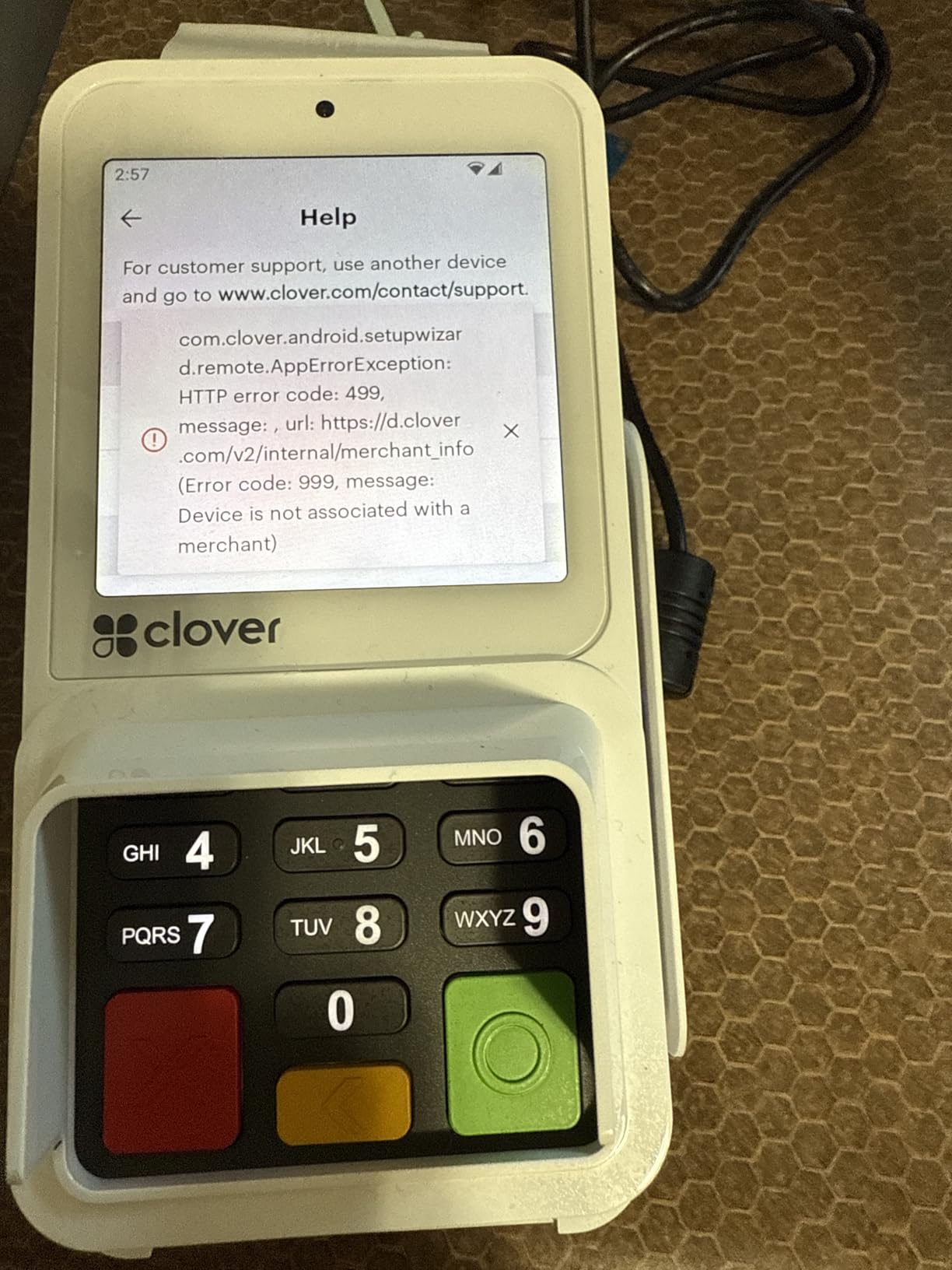 Clover Compact Payment Terminal - Requires New Merchant Processing Account Through Powering POS. customer photo 2