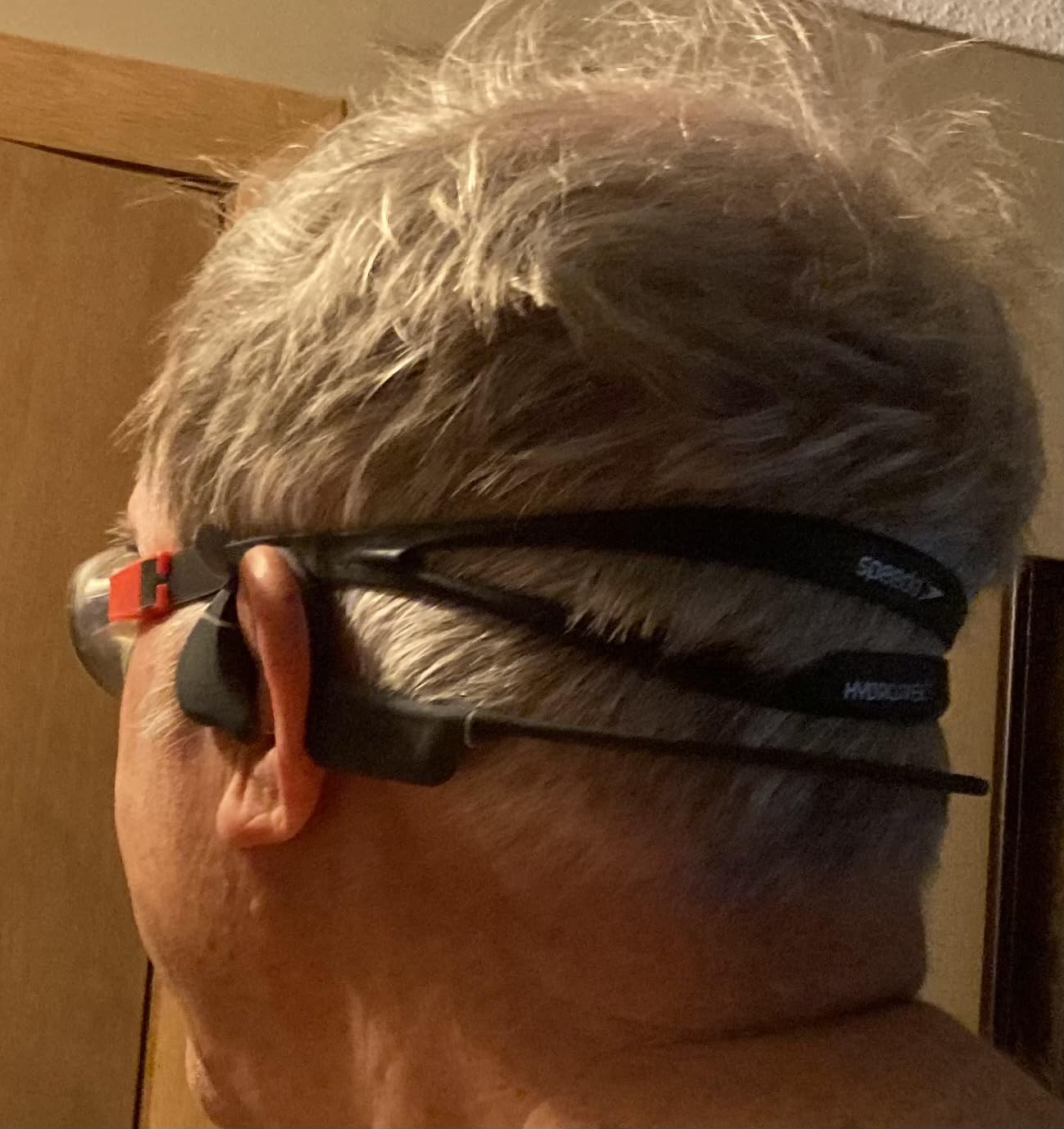 NANK Runner Diver2 Pro Swimming Headphones, IP69 Waterproof Bone Conduction Headphones, Open-Ear Sport Headphone Wireless Bluetooth 5.4, 32GB Memory with Built-in Mic, 10H Playtime for Running Workout customer photo 1