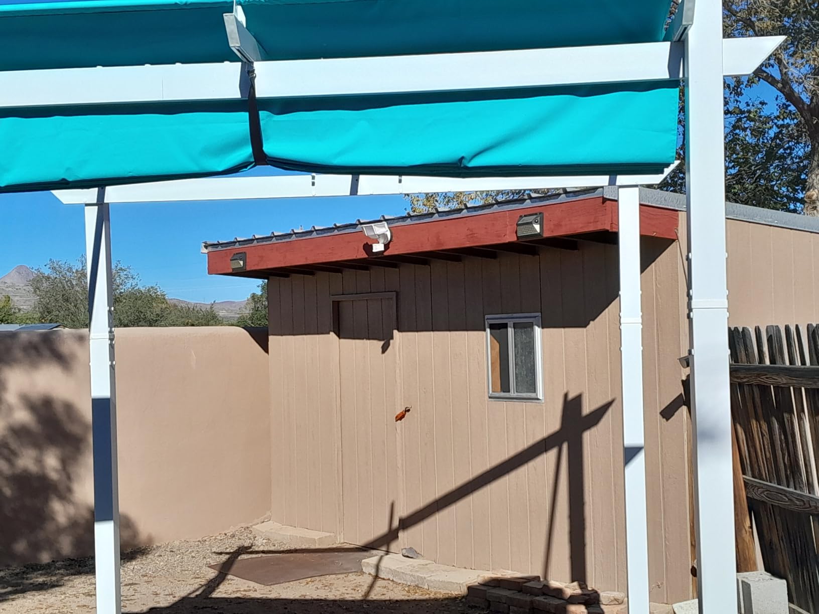 LUTEC 80W 9000LM LED Security Light Hardwire Motion Sensor Outdoor Lights, 4 Head LED Flood Lights Outdoor 5000K Daylight, IP65 Waterproof, Motion Detected Lights for Outside, Garage, Yard (Black) customer photo 2