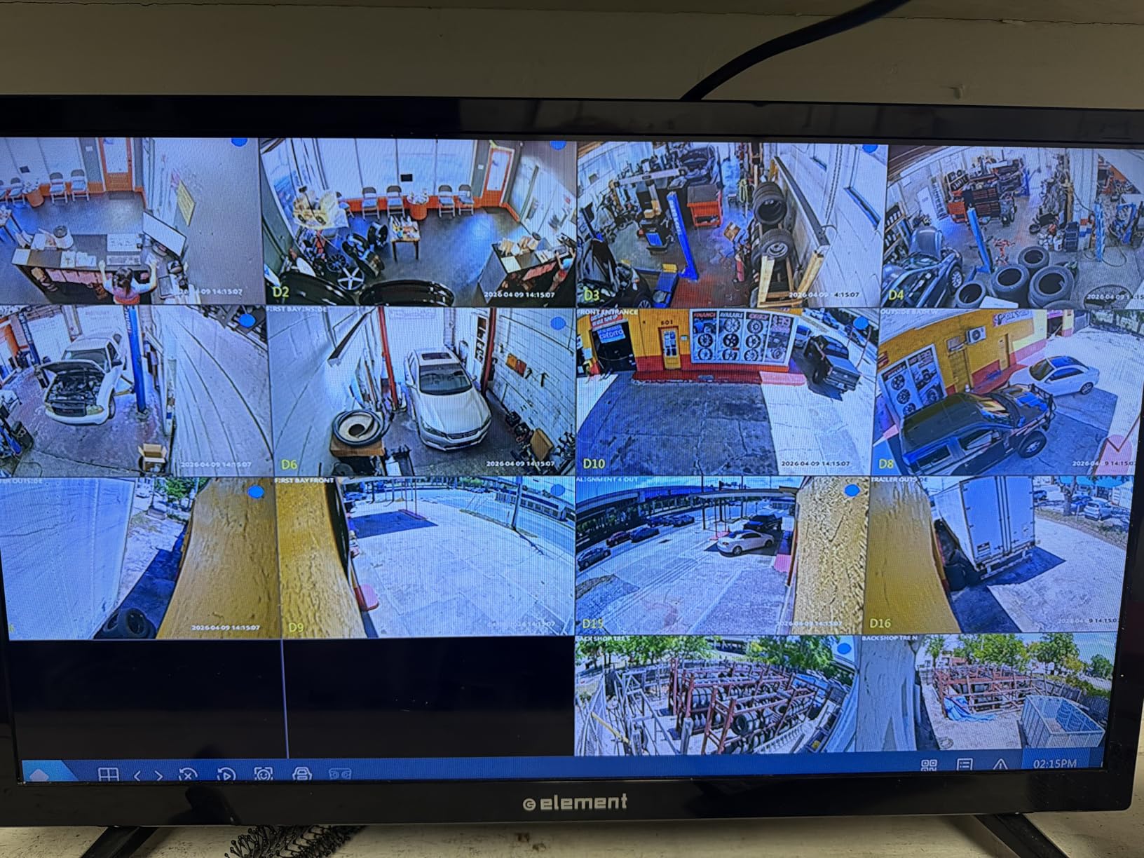 4COVR 4K PoE Security Camera System 16 Channel, 2-Way Talk & Smart Full Color Night Vision, AI Smart Detection, 4TB NVR Surveillance for Business, 12X 8MP Commercial Dome IP Camera IP67, LY97KA8M1612 customer photo 1