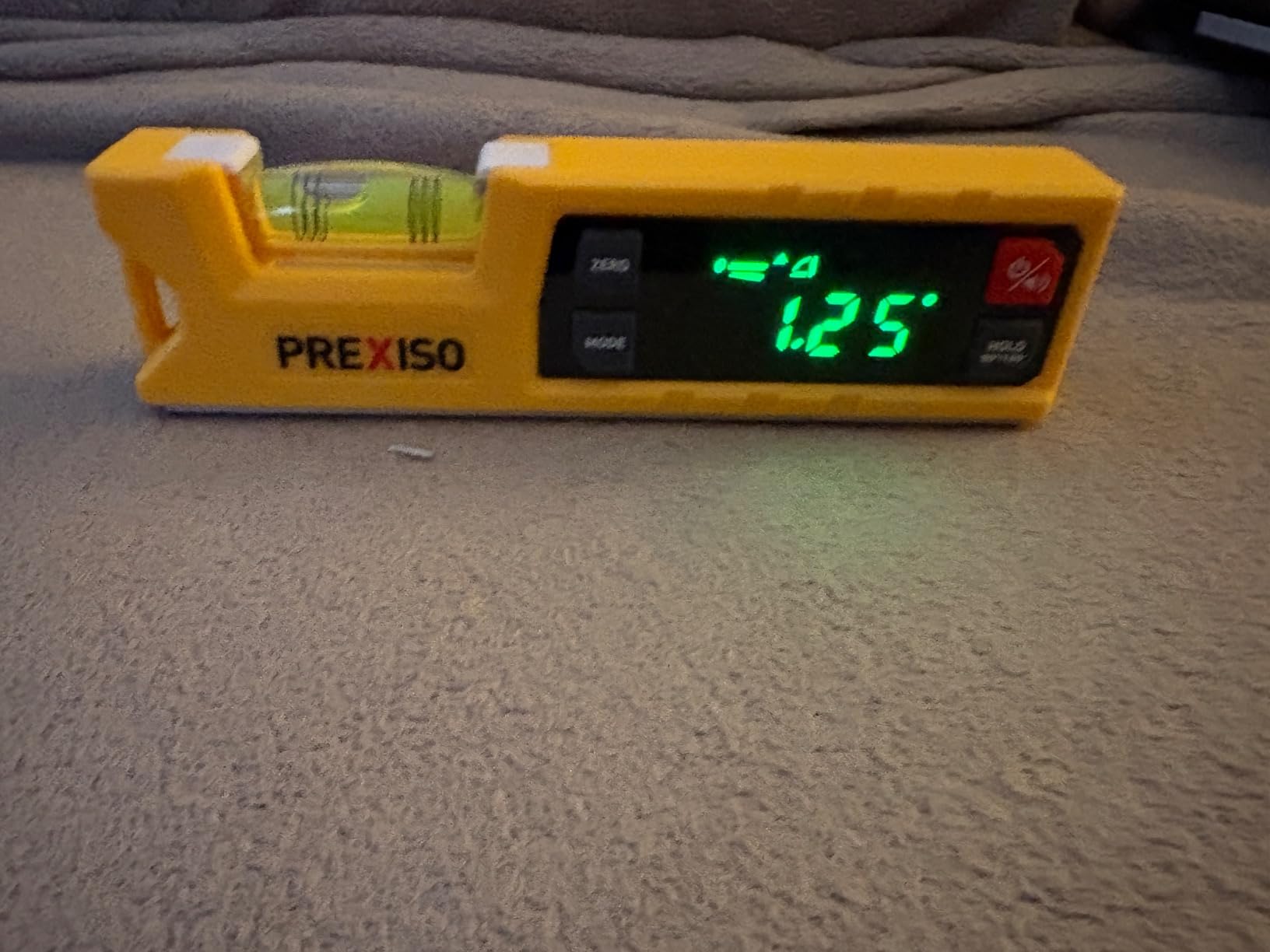 PREXISO Digital Level & Digital Protractor, 7 inch Angle Finder 0-90° & 0-180° Range, Electronic Bubble Inclinometer with Magnetic V-Groove & Audio Indicator for Woodwork, Saw & Home Drainage Leveling customer photo 2