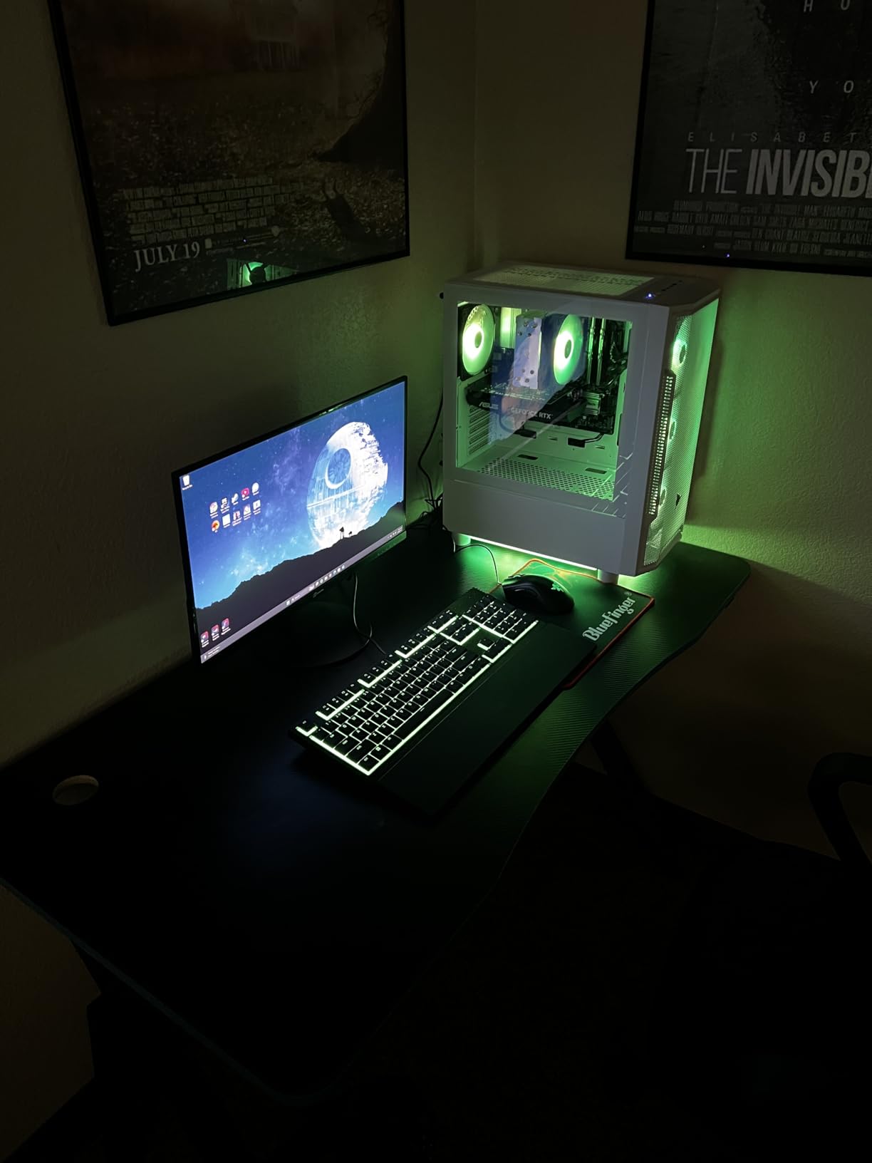 Skytech Archangel Gaming PC Desktop, Ryzen 5 5500 3.6 GHz, NVIDIA RTX 3050 6GB GDDR6, 1TB SSD, 16GB DDR4 RAM 3200, 650W Gold PSU, Wi-Fi, Win 11 Home customer photo 1