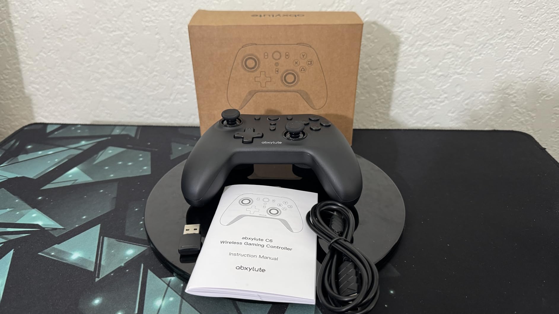 C6 Wireless PC Controller, Bluetooth Game Controller- 1000Hz Polling Rate- Hall Effect Joystick for Windows PC, Nintendo Switch, Switch 2, Steam Deck, Android TV/Mobile, iOS, MAC &Tesla Vibration Turbo customer photo 1