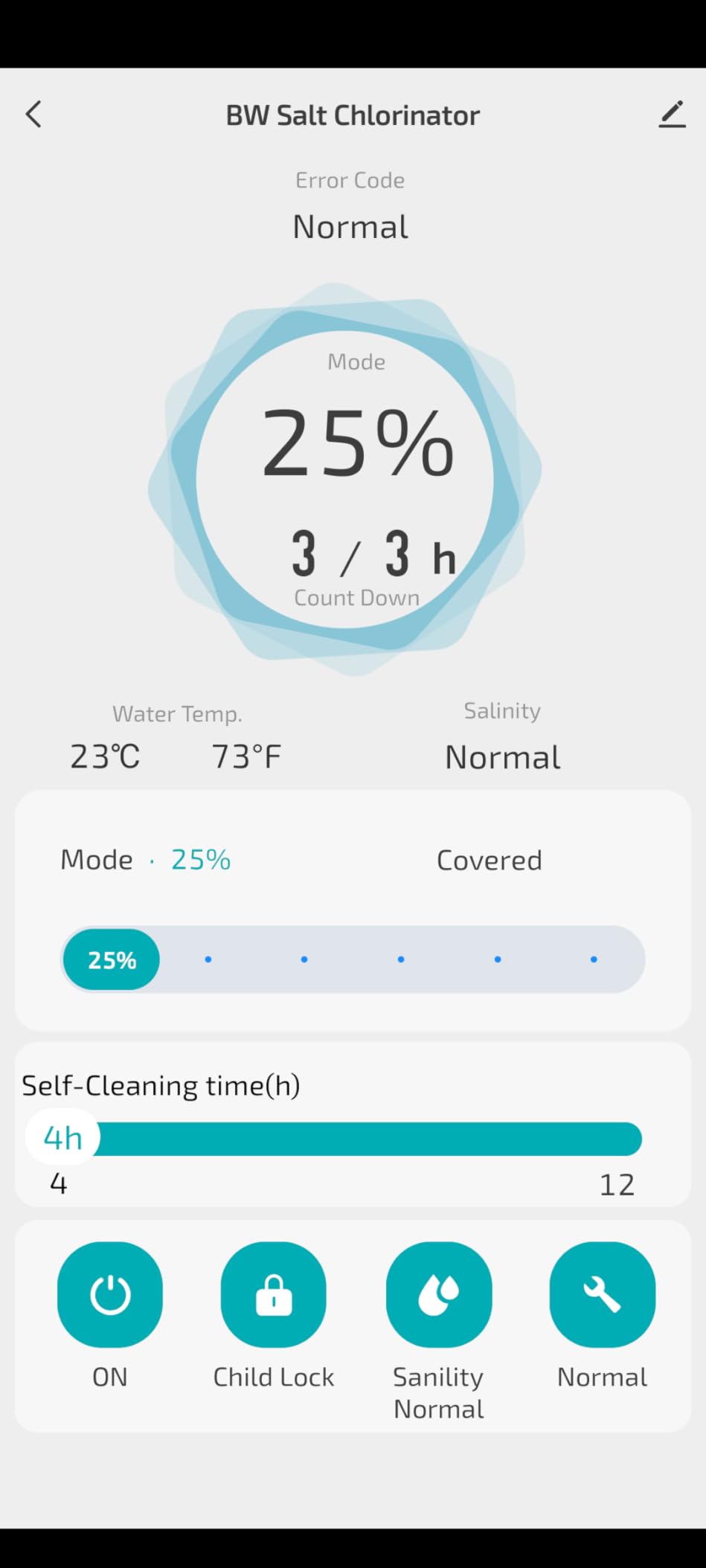 Smart Saltwater Pool Chlorinator System, Up to 21,100 Gallons Pool, Salt Chlorine Generator System Built-in Wi-Fi & App Remote Control, Salt Pool Chlorine Generator with Smart Digital Panel customer photo 2