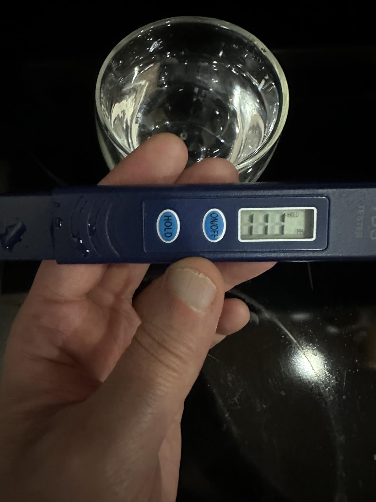 TDS Water Tester, Drinking Water Tester, 0-9990 PPM Meter Water Quality Tester, Portable Water Tester for Drinking Water, TDS Meter Digital Water Tester, 1 Pack, Deep Blue customer photo 1