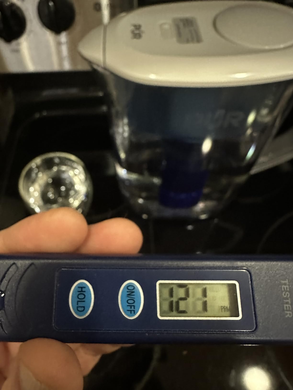 TDS Water Tester, Drinking Water Tester, 0-9990 PPM Meter Water Quality Tester, Portable Water Tester for Drinking Water, TDS Meter Digital Water Tester, 1 Pack, Deep Blue customer photo 2