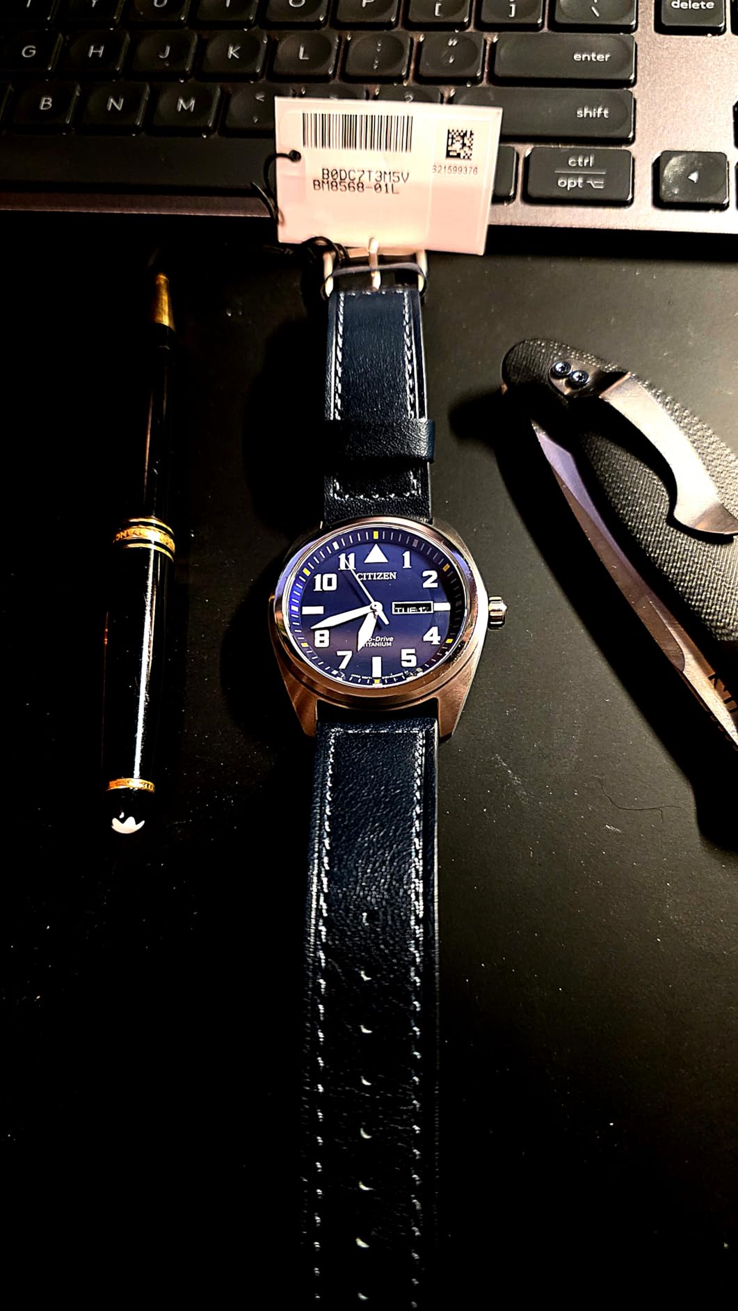 Citizen Men's Eco-Drive Weekender Garrison Field Watch in Super Titanium customer photo 1