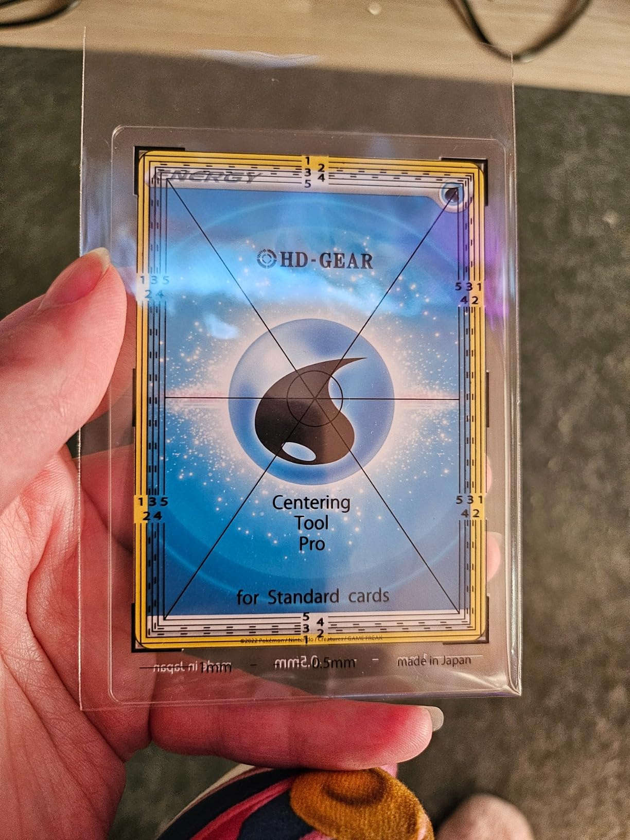 Centering Tool Pro Card Grading Kit PSA Pokemon Trading Cards TCG Black & White Set for Standard Size Cards customer photo 1