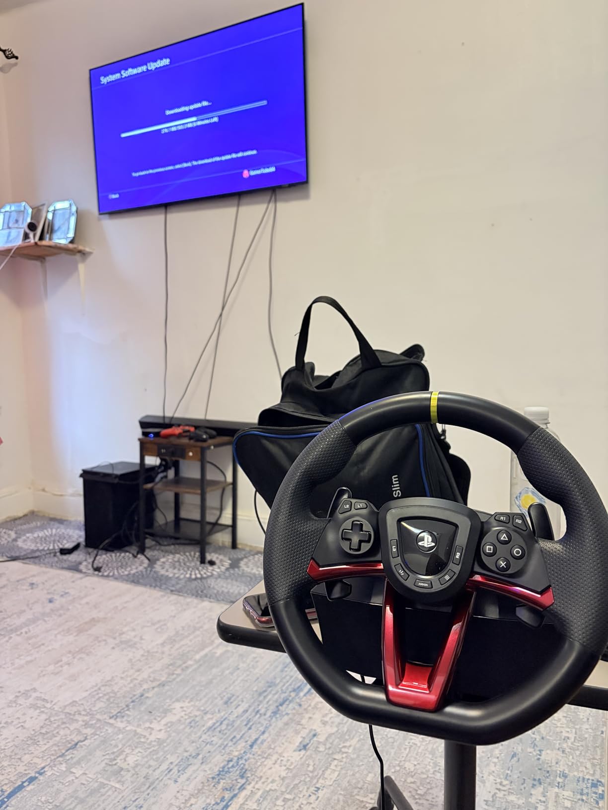 HORI Wireless Racing Wheel Apex for Playstation 5, PlayStation 4 and Windows 11/10 customer photo 2