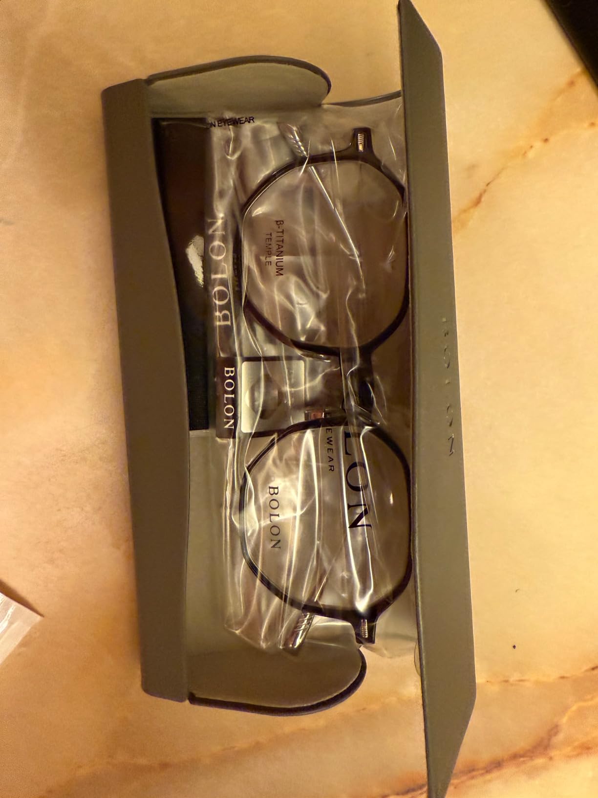 Unisex Titanium Polygon Prescription Eyeglass Frames BH6006 Frisco 49mm, Exclusive Eyewear Brand of EssilorLuxottica customer photo 1