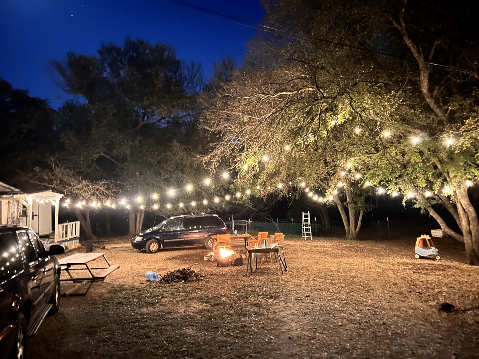 Outdoor Lights String Patio Outside - 100ft 30M LED Waterproof Light - Hanging Lighting ST38 Shatterproof Edison Bulb for Pergola Garden Yard customer photo 1