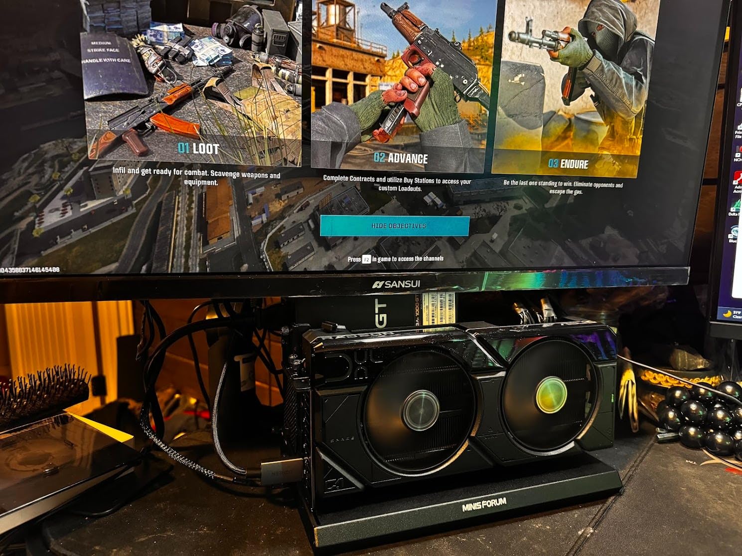 MINISFORUM DEG1 External GPU Dock Station, Mini eGPU Enclosure for RTX 4090, AMD RX 7900 XTX, Support ATX/SFX Standard Power Supplies, Oculink Interface Graphics Dock Station customer photo 2