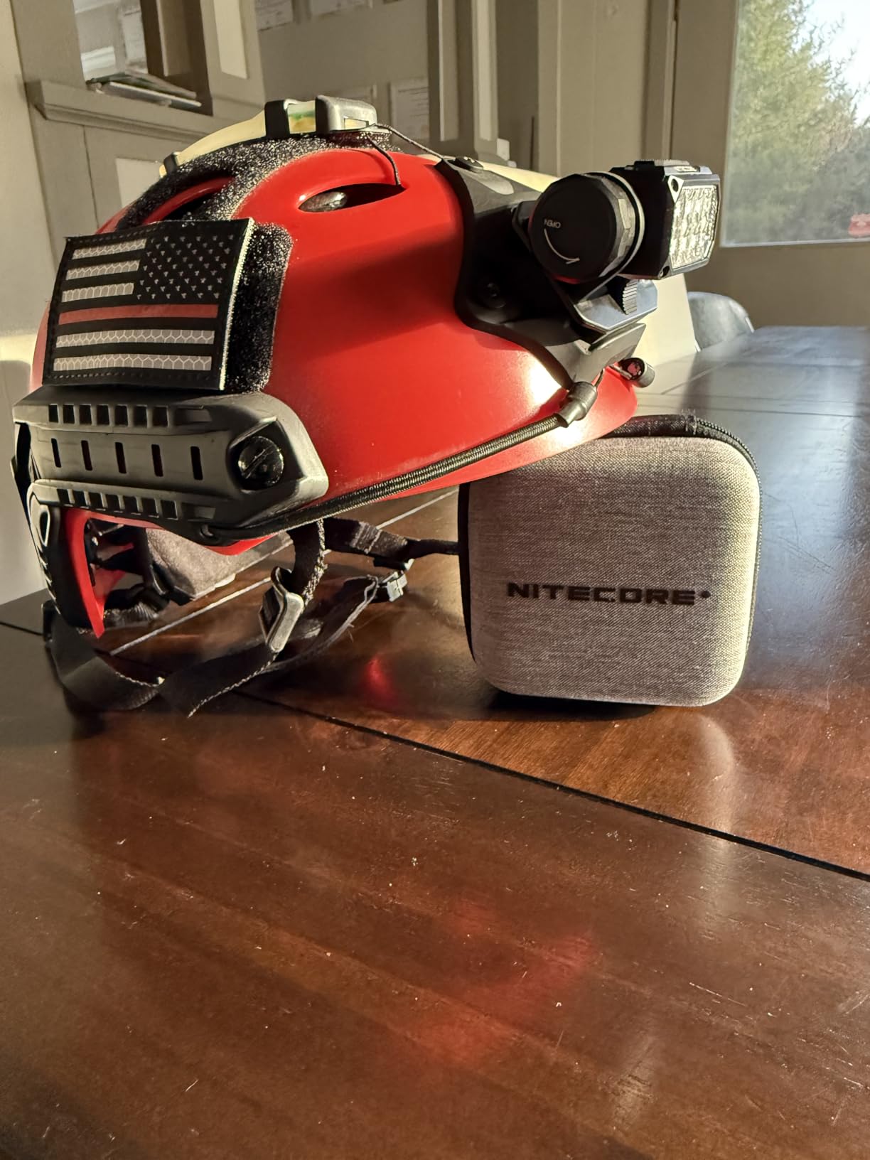 Nitecore HC65M UHE 2000 Lumen Tactical Helmet Light Headlamp, NVG Mountable USB-C Rechargeable with Red and White Lights customer photo 1