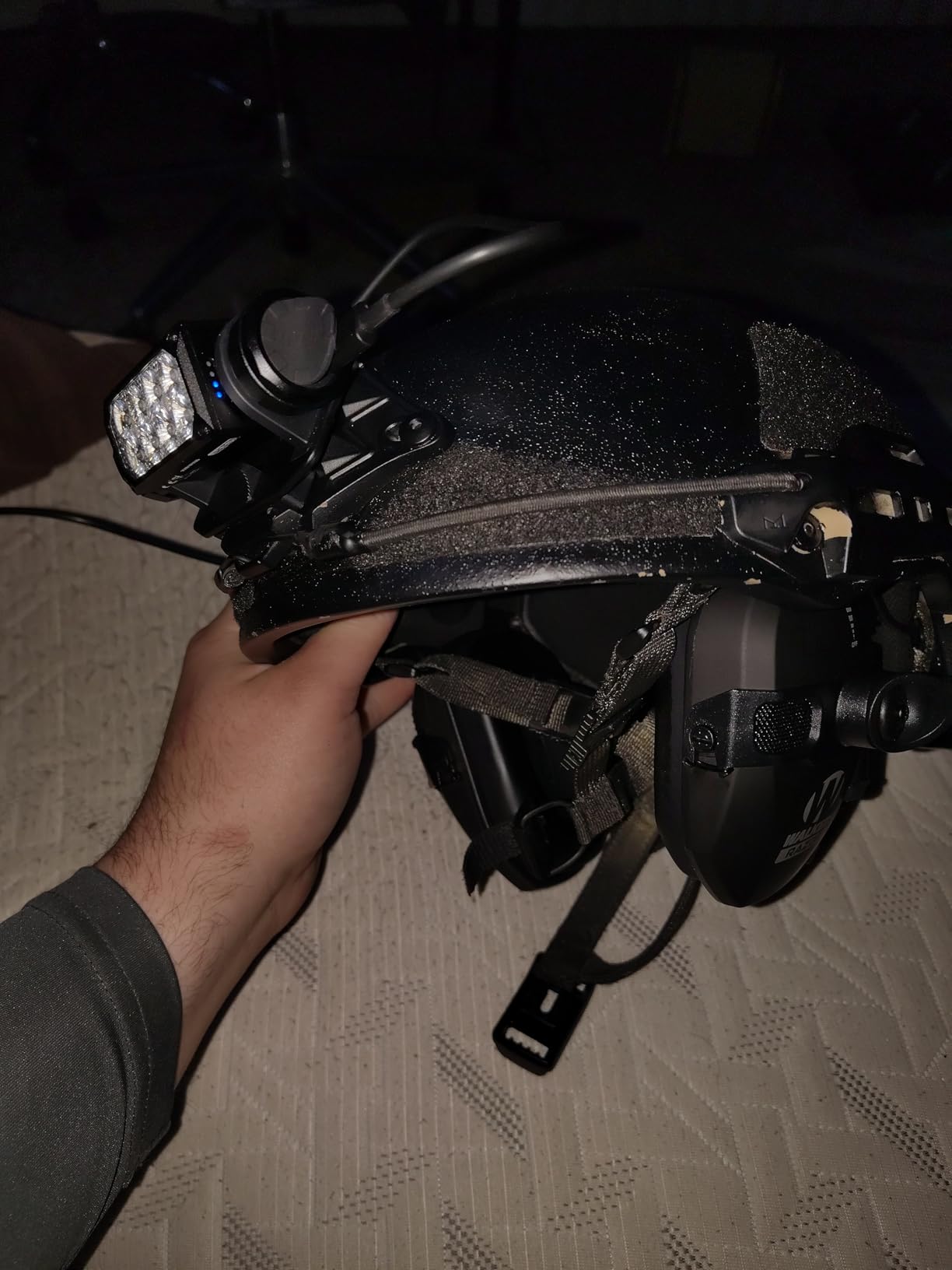 Nitecore HC65M UHE 2000 Lumen Tactical Helmet Light Headlamp, NVG Mountable USB-C Rechargeable with Red and White Lights customer photo 2