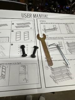 Hipidian Heavy Duty Power Tool Organizer Wall Mount - 300lb Capacity 3-Tier Storage Rack with 7 Drill Holders for Garage Workshop Tools customer photo 1