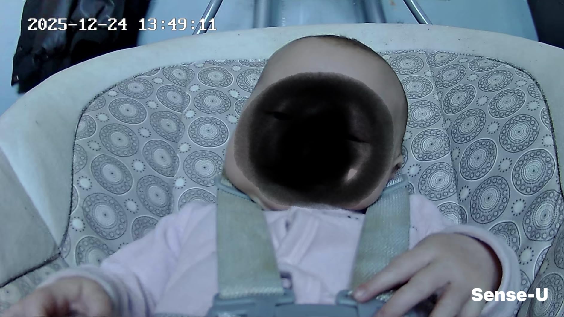 Sense-U AI Baby Camera Monitor with Sensor-Free Sleep Breathing Movement Detection, Smart Security Indoor Video Camera with Background Audio, Sound Detection, No Monthly Fee, for Peace of Mind customer photo 1