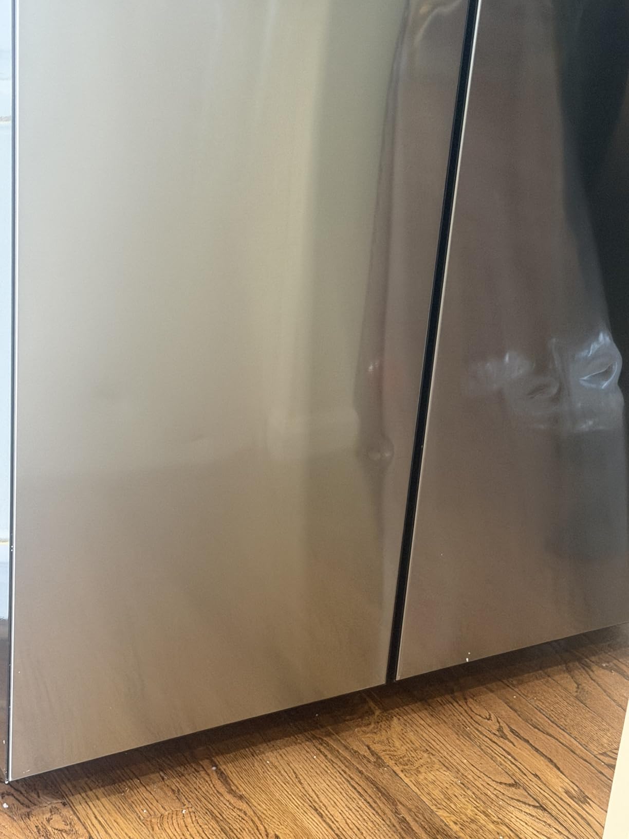 Samsung Bespoke 4-Door Flex with Family Hub+ in Charcoal Family Hub Panel, Stainless Steel customer photo 2