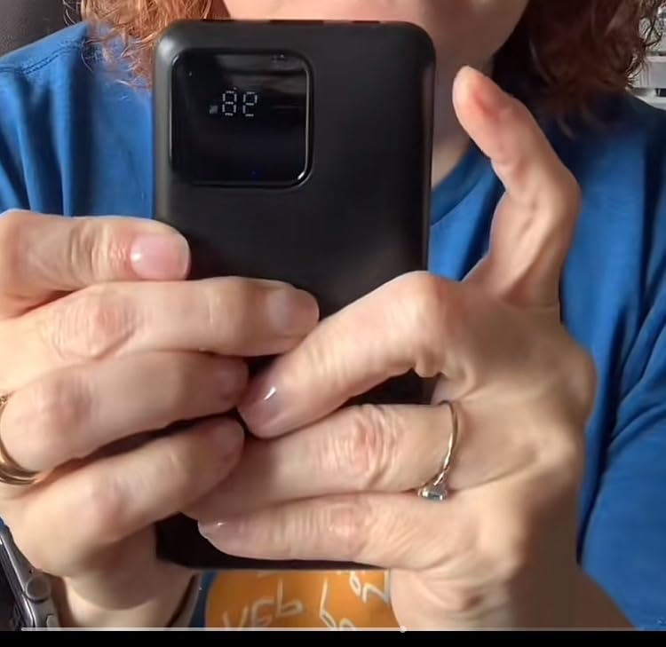 Real Carbon Fiber for iPhone 16 Pro Case Compatible with MagSafe, Aramid Fiber with Military-Grade Drop Cover for Phone 16 Pro 6.3 Inch, Supports Wireless Charging, Black/Red(Twill) customer photo 1