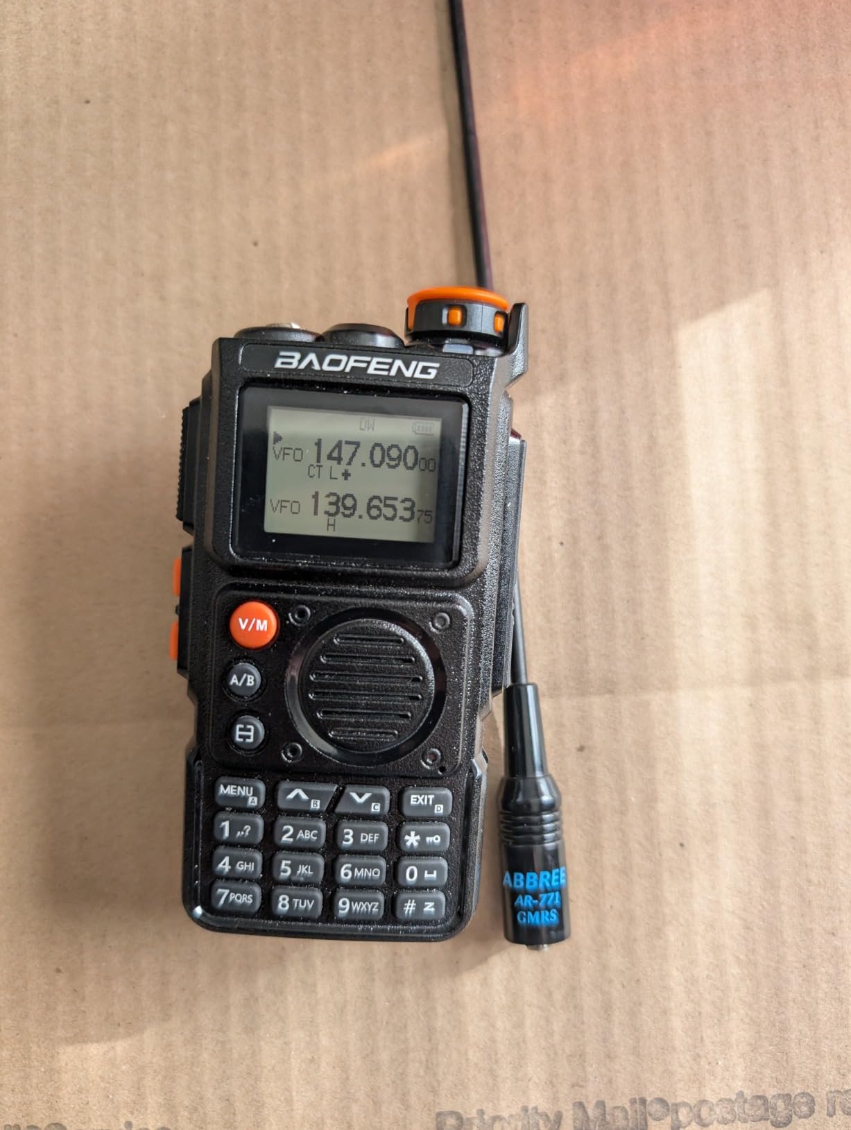 BAOFENG K6 Tri-Band Handheld Ham Radio Full Kit, 5W Two Way Radio, UHF/VHF/1.25M/NOAA/FM/Air Receiver, 2600mAh Battery Type-C Charging, 999CH, Speaker Mic, Programming Cable, Chirp Compatible customer photo 1