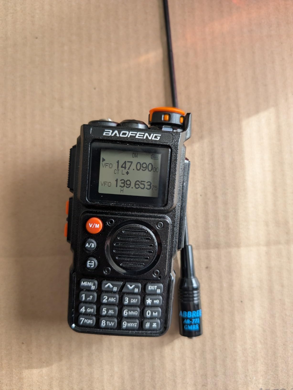 BAOFENG K6 Tri-Band Handheld Ham Radio Full Kit, 5W Two Way Radio, UHF/VHF/1.25M/NOAA/FM/Air Receiver, 2600mAh Battery Type-C Charging, 999CH, Speaker Mic, Programming Cable, Chirp Compatible customer photo 2