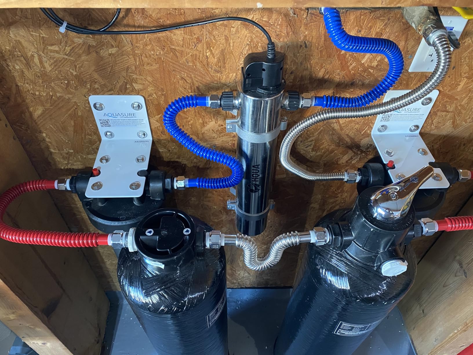 Aquasure Serene Lite Whole House Salt-Free Water Conditioning Descaler System with Triple Purpose Pre-Treatment Filter (800,000 Gallons Salt-Free System) customer photo 2