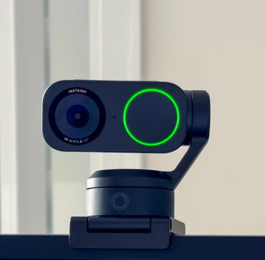 Insta360 Link 2C - 4K Webcam for PC/Mac, 1/2