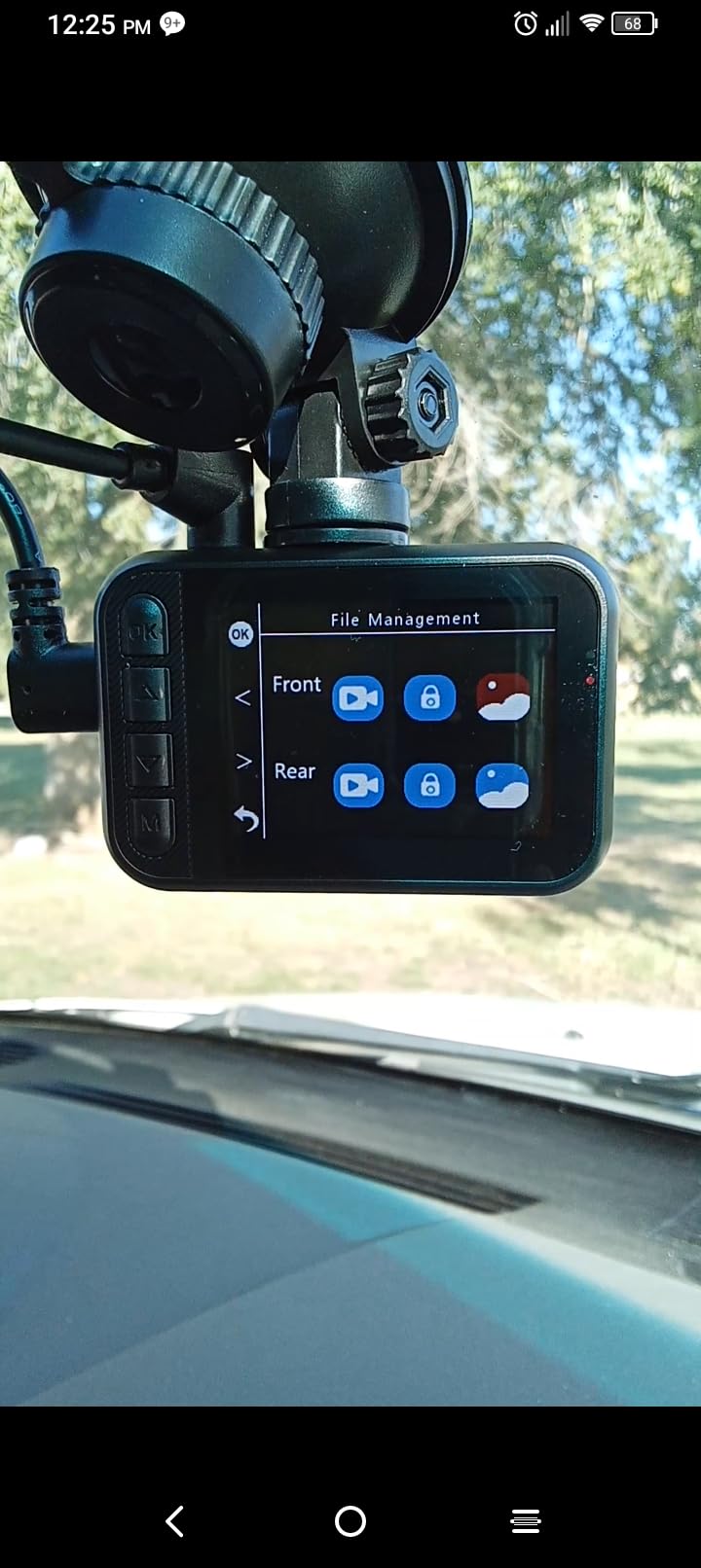 Dash Cam Front and Rear, 2.5K Dual Dash Camera for Cars, 2560P Mini Car Camera, 2 inch IPS Screen, WDR Night Vision, 24 Hours Parking Monitor, G-Sensor, Support 256 GB Max customer photo 1