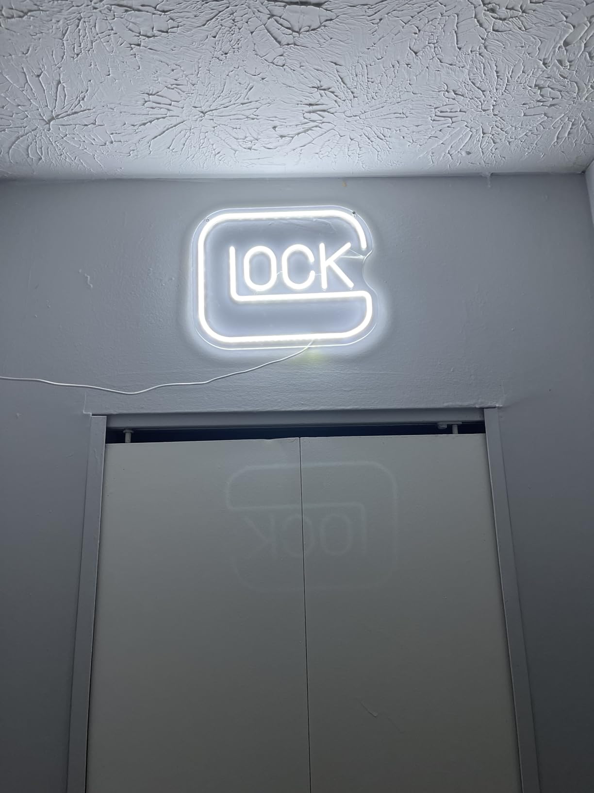 Lock Neon Signs for Wall Decor, Dimmable Game Neon Light for Gamer, USB Powered Gaming Lights for Man Cave Bedroom Game Room Bar Birthday Gifts (9.8 x 11.8in) customer photo 2