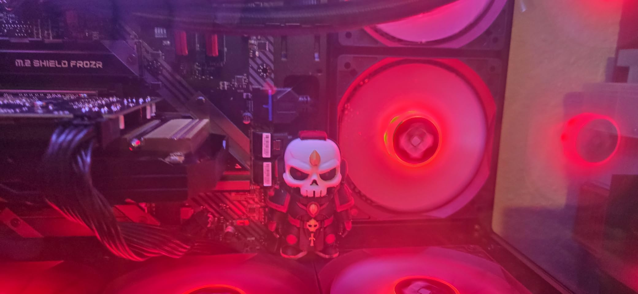 FOIFKIN F300 (2025) PC Case - Pre-Installed 4 No RGB Fan, ATX Mid-Tower Computer case, Gaming PC Case, 270° Panoramic Glass with Type-C, FOIFKIN (Black+) customer photo 2