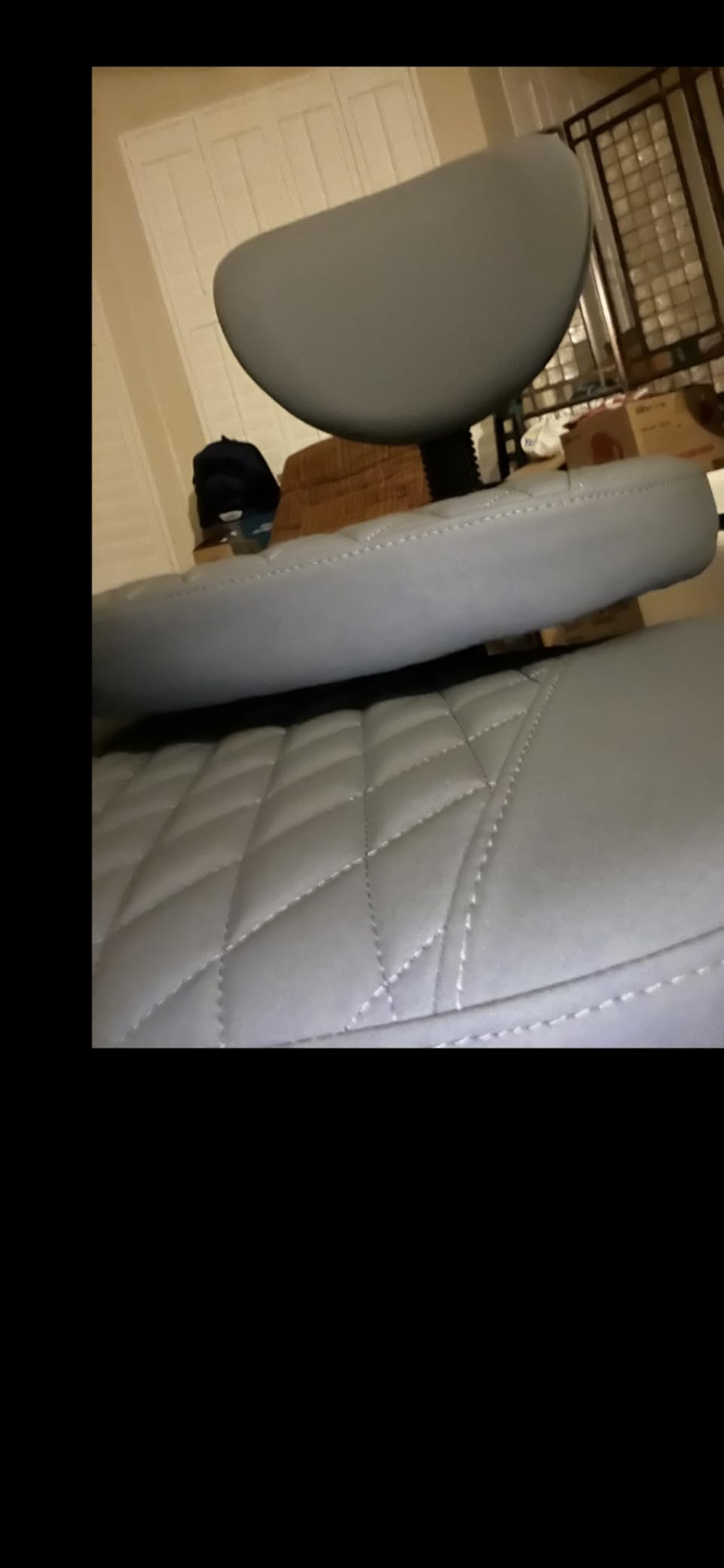 Ergonomic Cross Legged Office Chair with Wheels - Adjustable Height for Meditation, ADHD Desk & Yoga - Wide Criss Cross Design with Lumbar Support, Kneeling Chair - Black customer photo 2