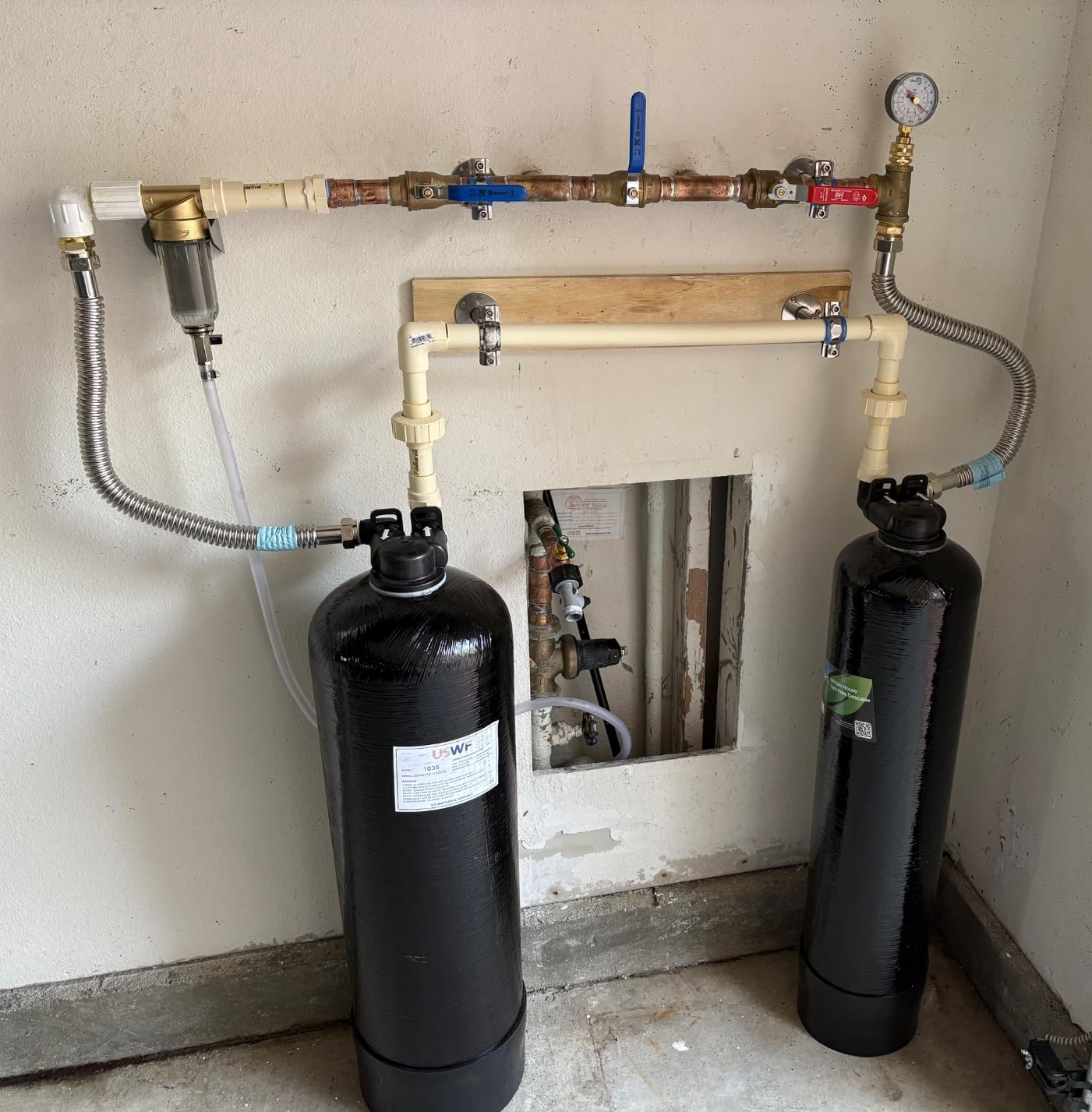 Tier1 Water Softener Alternative | Salt-Free Water Conditioner | TAC Scale Prevention | 600,000 Gallon Capacity, 5-6 Year Life | Whole House Water Filtration System customer photo 2